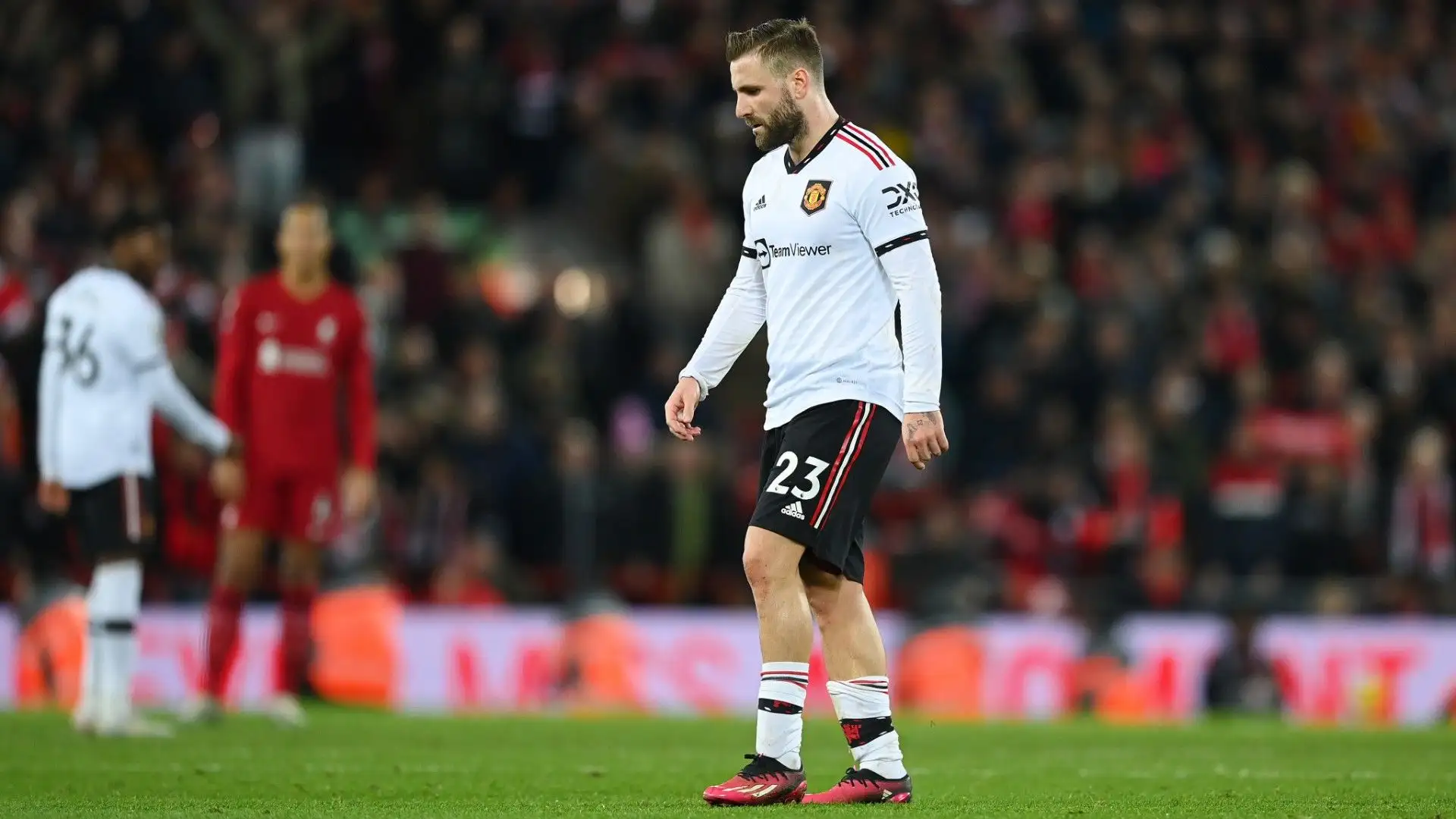 Luke Shaw è tra i calciatori più esperti della sua squadra