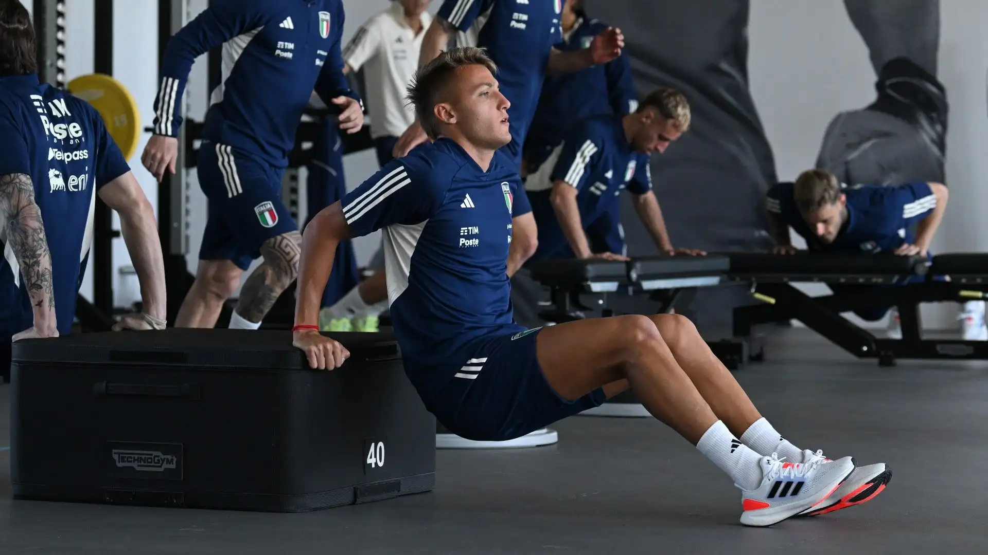 "Sono felicissimo di giocare per l'Italia" ha detto
