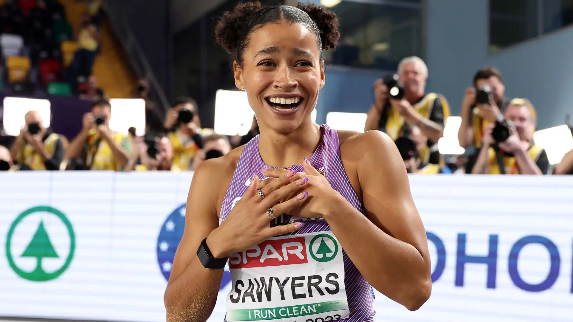 La britannica ha vinto l'oro nel salto in lungo ai Campionati Europei indoor di Istanbul