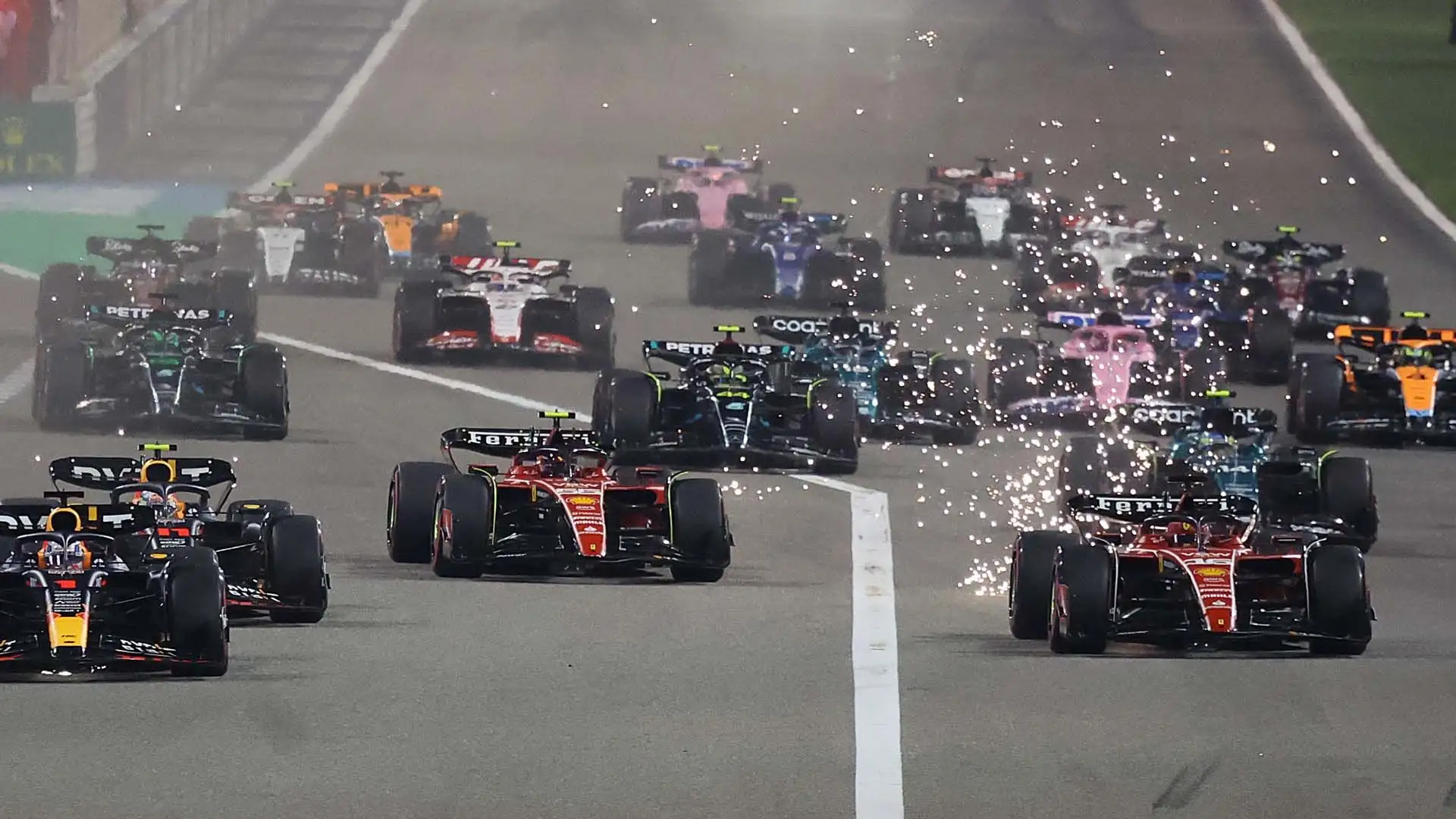Leclerc ha finito in anticipo il suo Gran premio del Bahrain