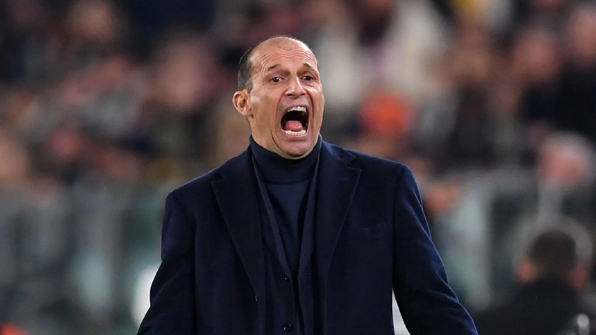 Il tecnico della Juve ha rimproverato i suoi da bordocampo