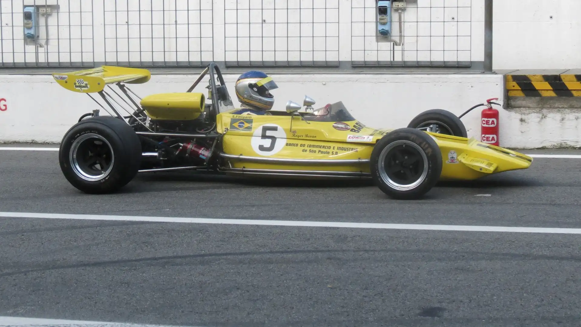 Il futuro campione del mondo di F1 guidava una vettura gestita dal Team Bardahl
