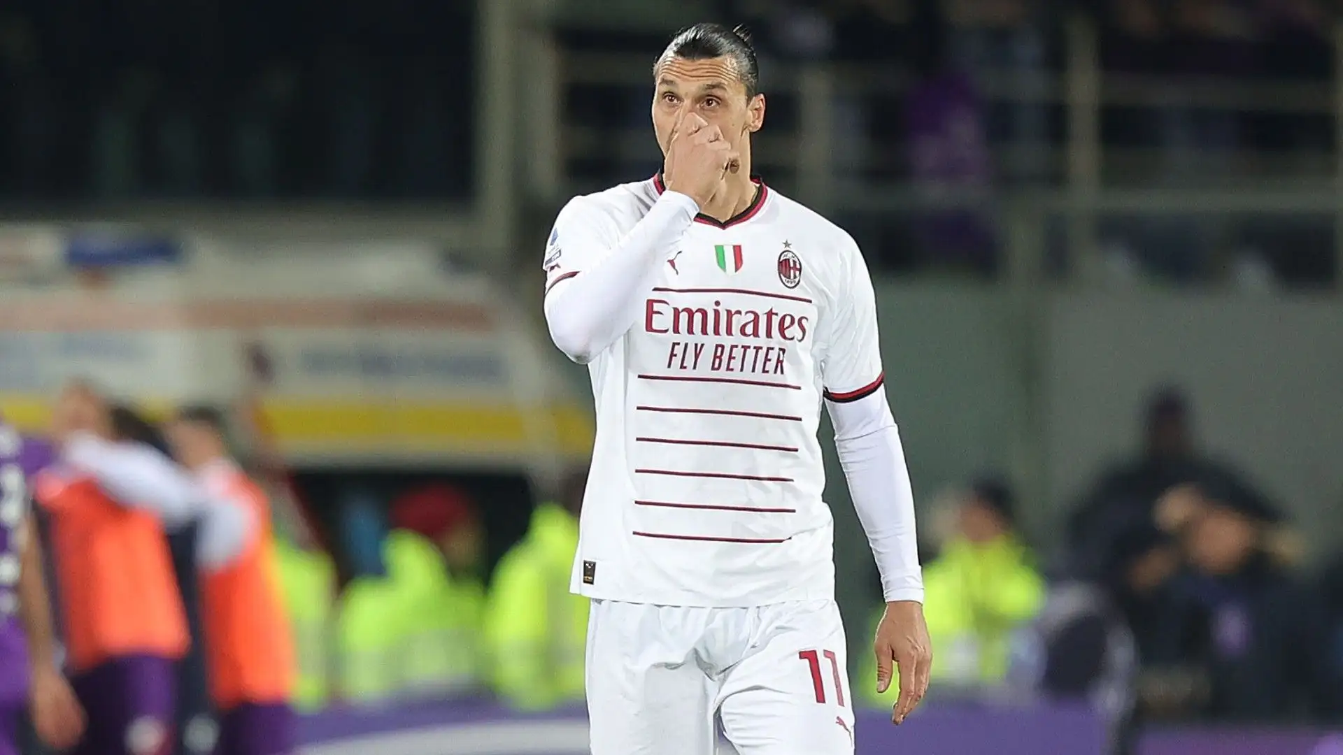 Contro la Fiorentina è entrato in campo nel secondo tempo