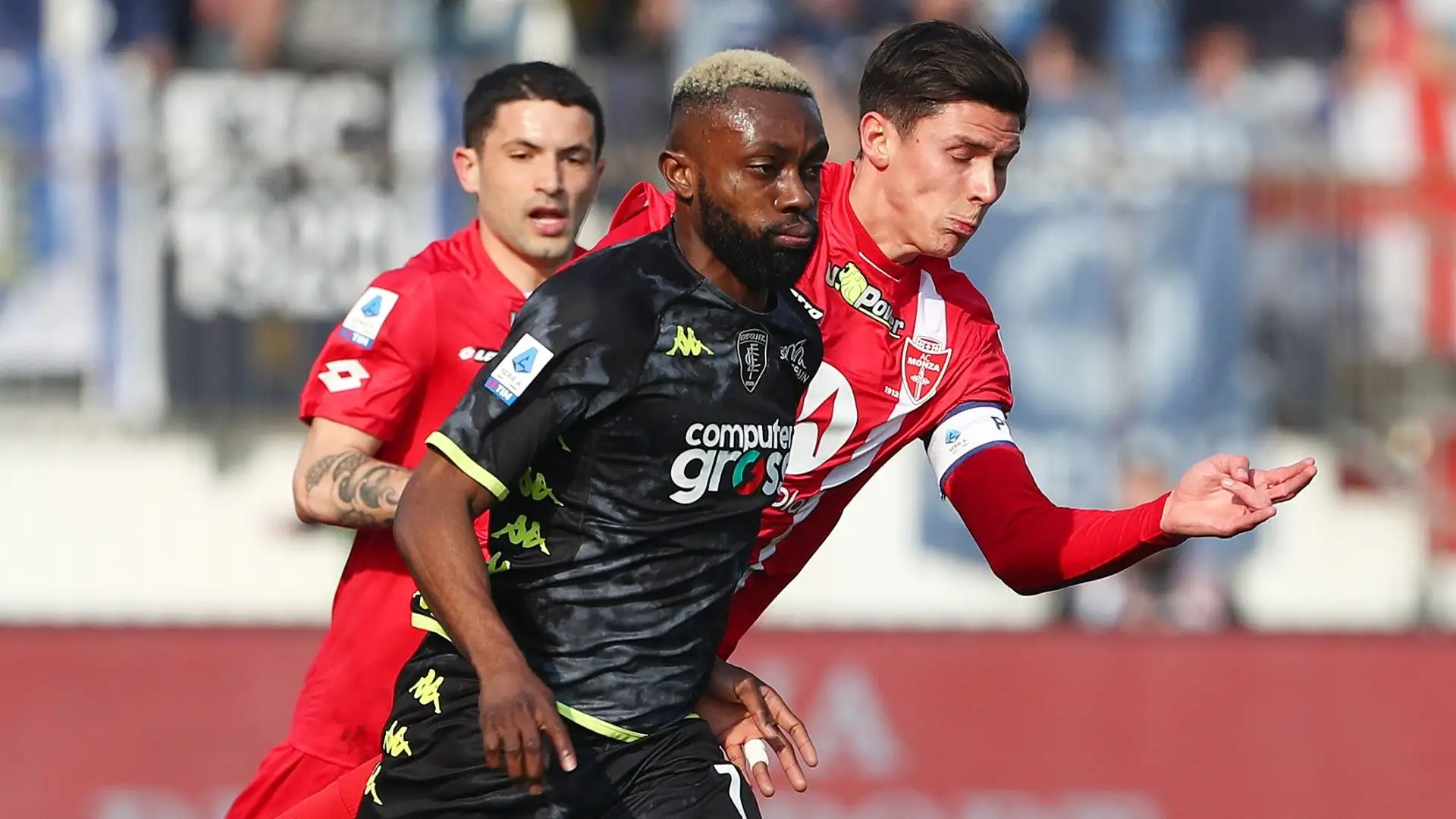 Akpa Akpro 6.5: tra i più attivi della squadra empolese
