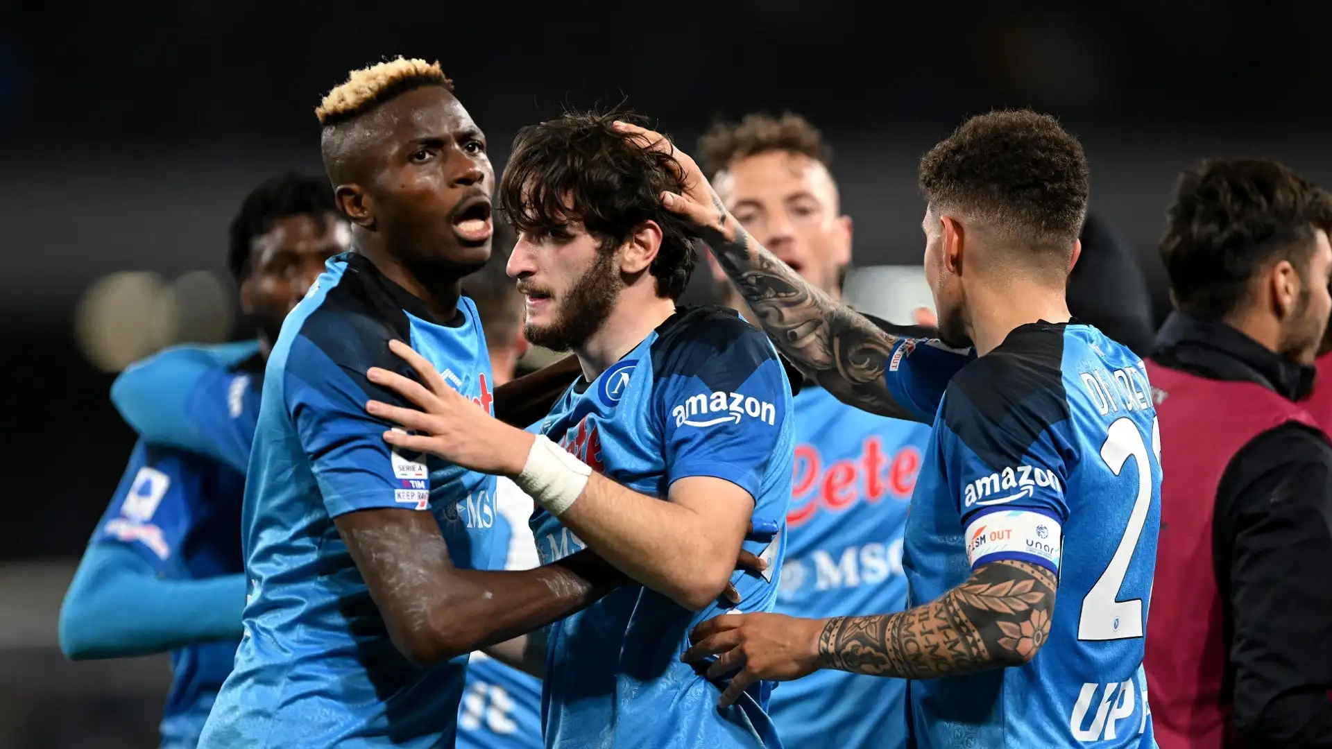 La squadra di Spalletti ha battuto per 3-0 l'Eintracht nella partita di ritorno degli ottavi