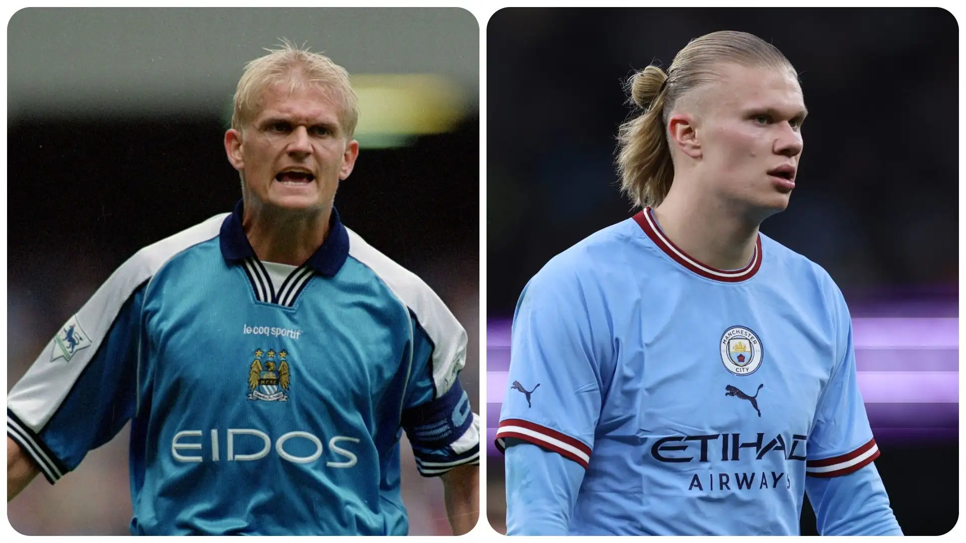 Alf-Inge Haaland e Erling Haaland
