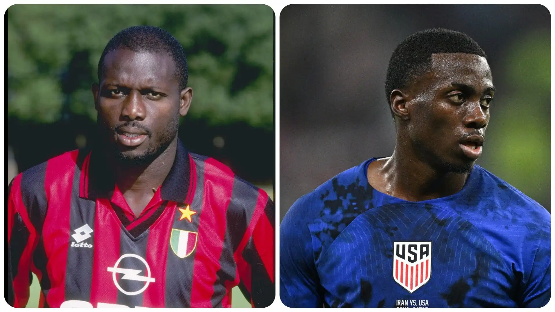 George Weah e Timothy Weah
