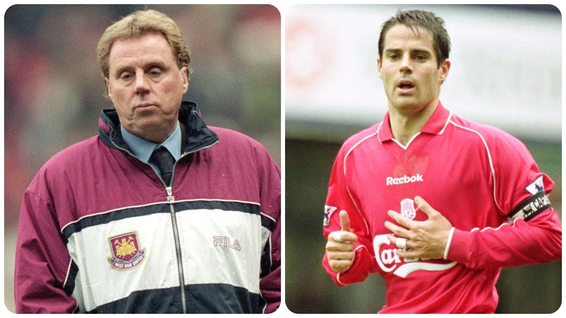 Harry Redknapp e Jamie Redknapp 
