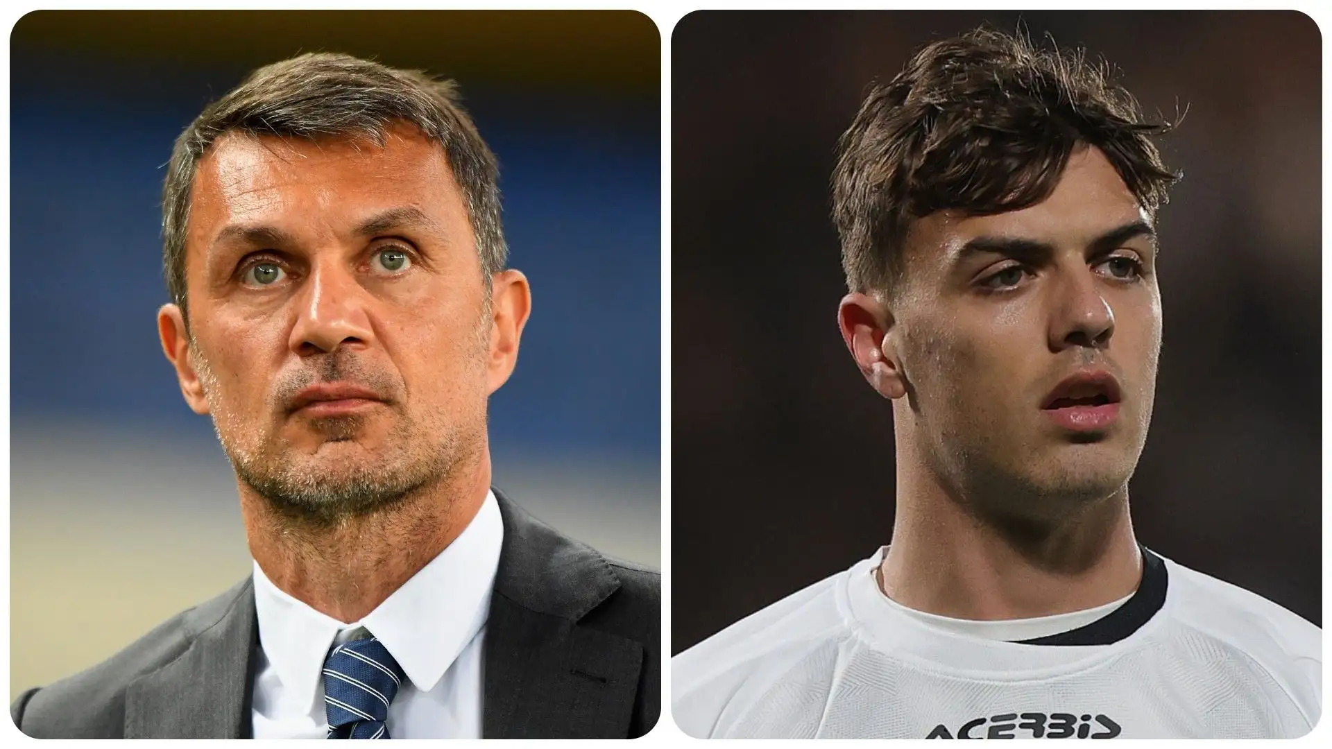 Paolo Maldini e Daniel Maldini
