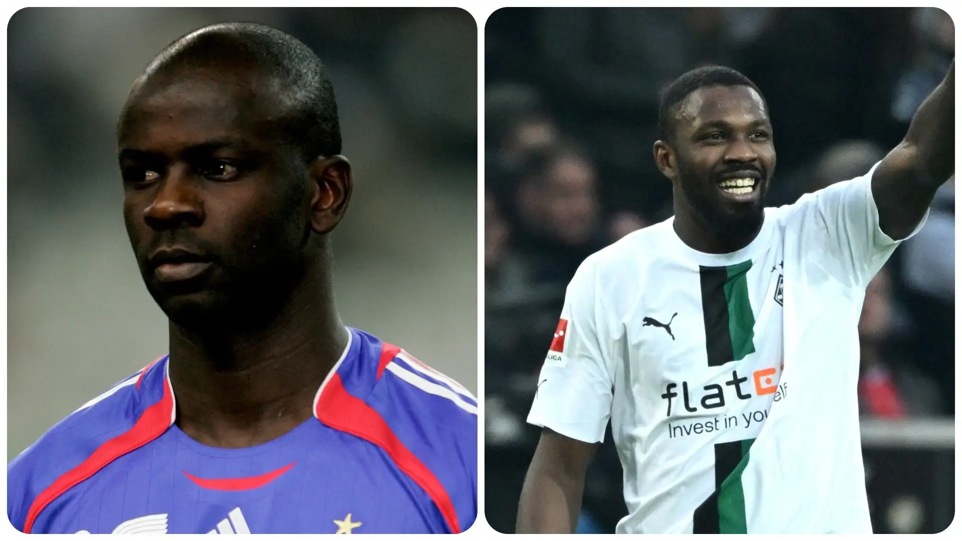 Lilian Thuram e Marcus Thuram
