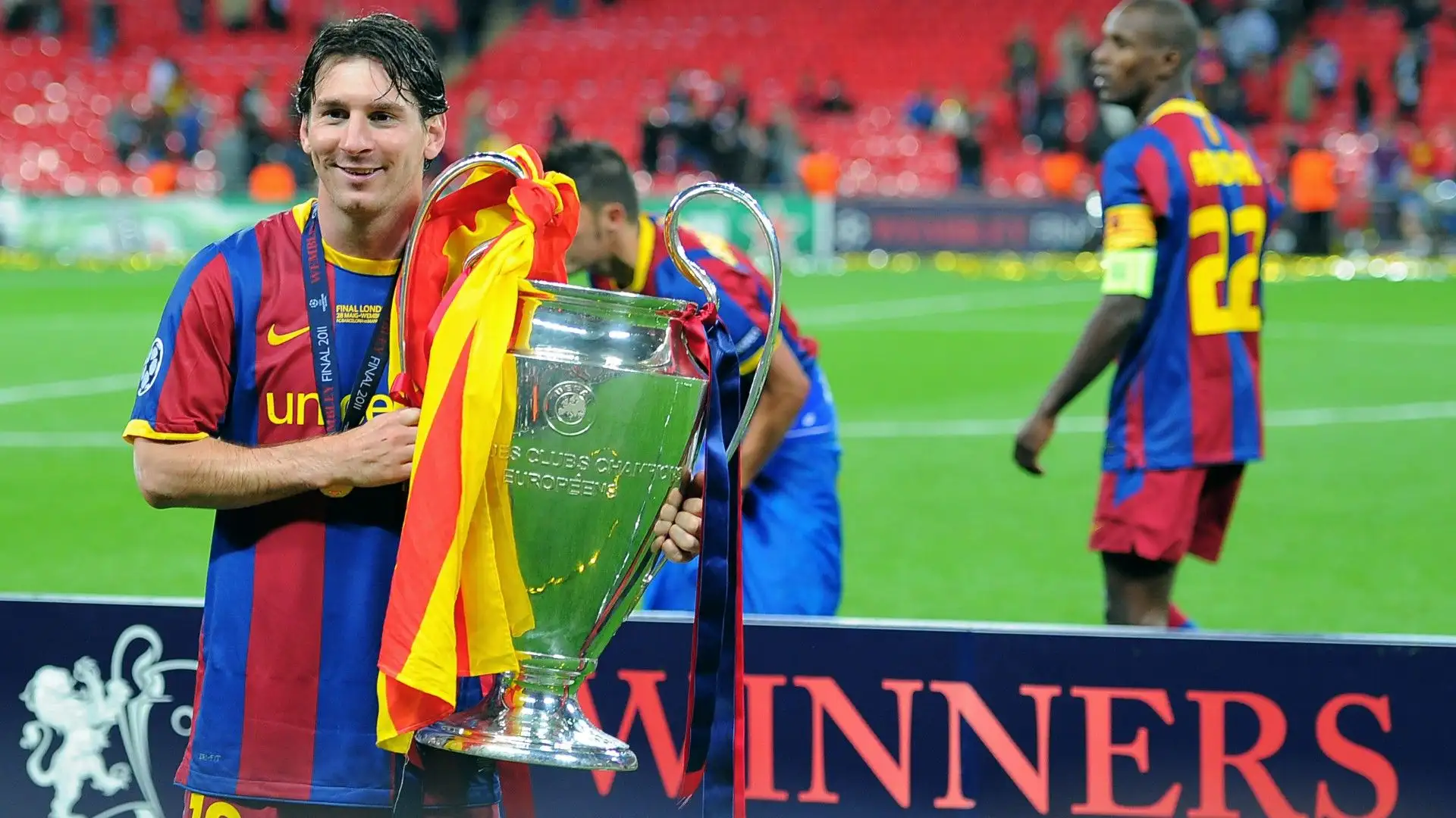 C: l'argentino ha vinto 4 Champions League, tutte con il Barcellona (2005-2006, 2008-2009, 2010-2011, 2014-2015)
