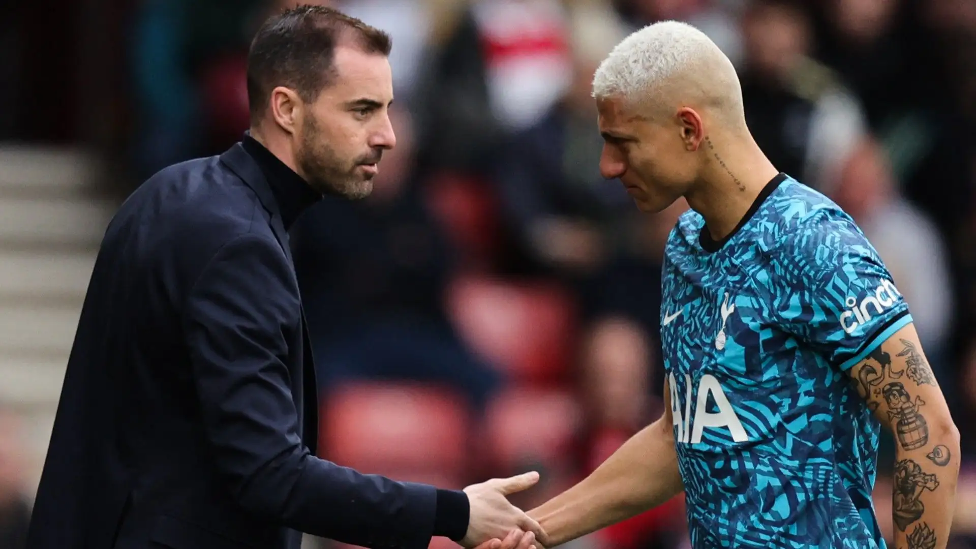 L'attaccante è stato sostituito dopo 5 minuti nella partita contro il Southampton