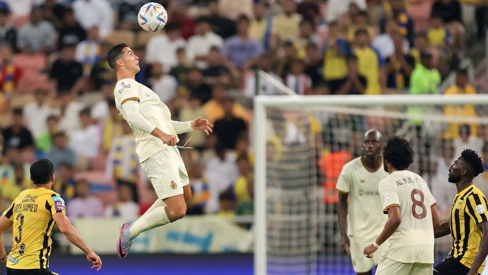 L'elevazione di CR7 è sempre spettacolare