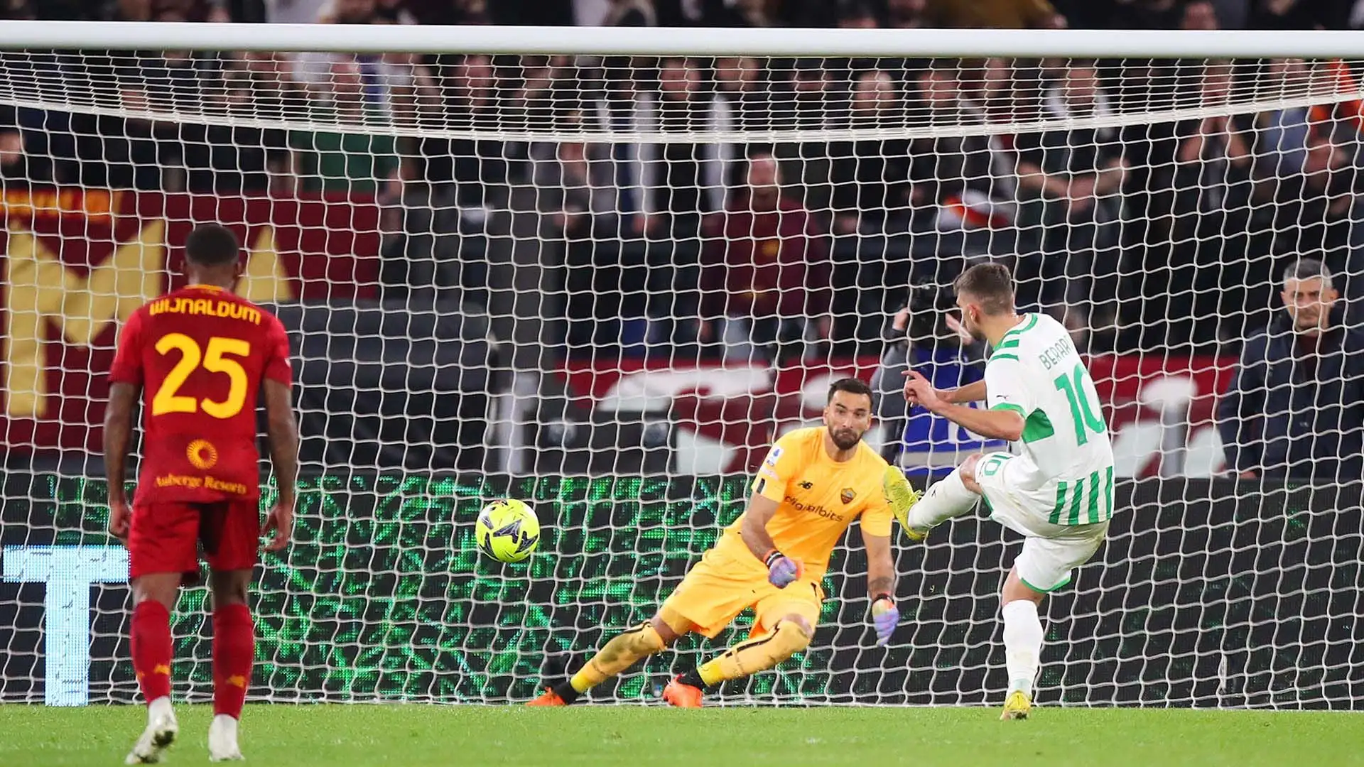 Berardi ha trasformato il rigore del momentaneo 1-3