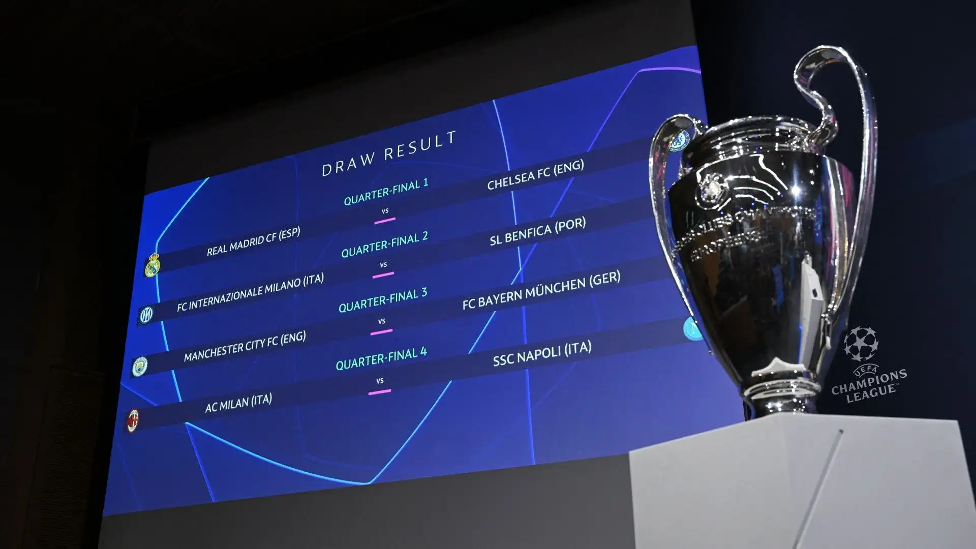 Una di queste squadre vincerà la coppa