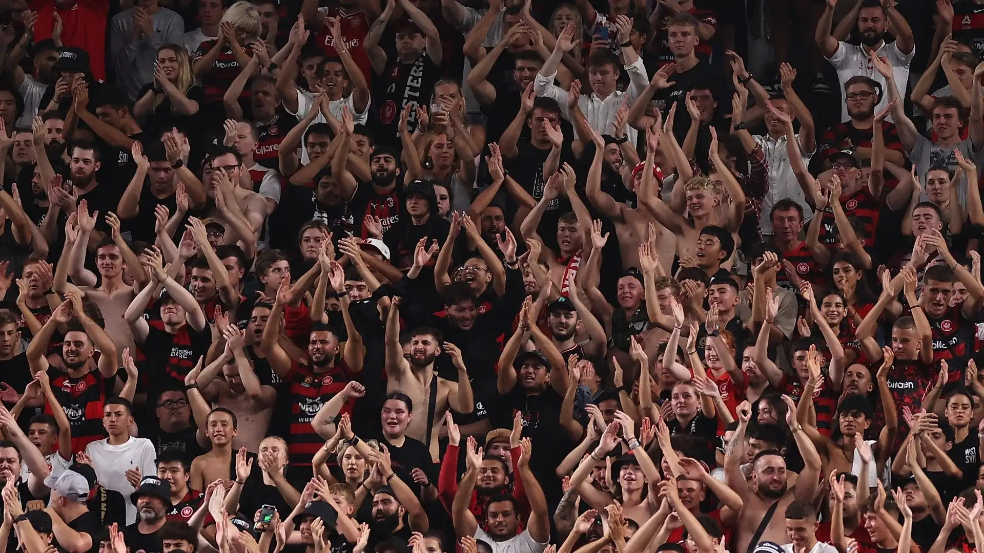Una partita super per i calciatori del Western Sydney Wanderers