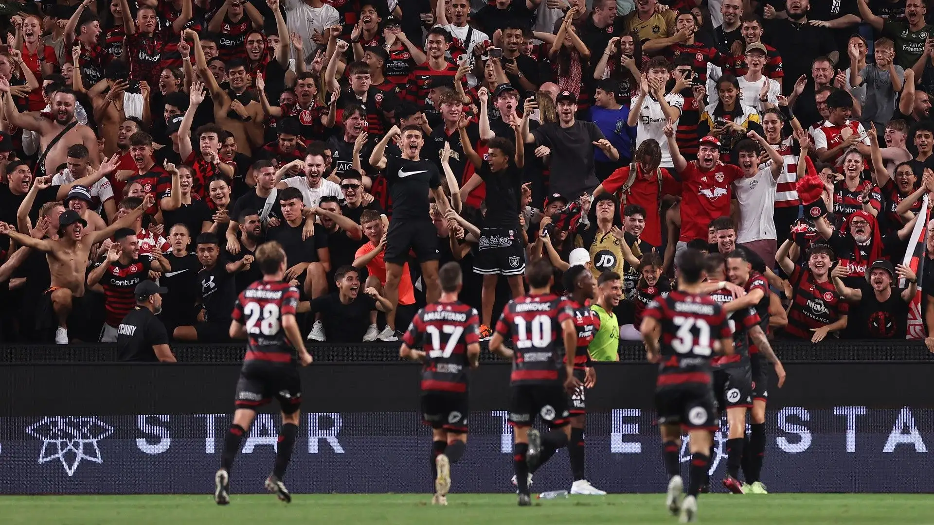Il Western Sydney Wanderers è terzo in campionato
