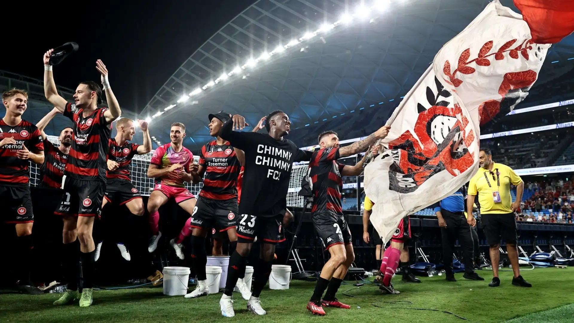 Una vittoria stupenda per i calciatori del Western Sydney Wanderers
