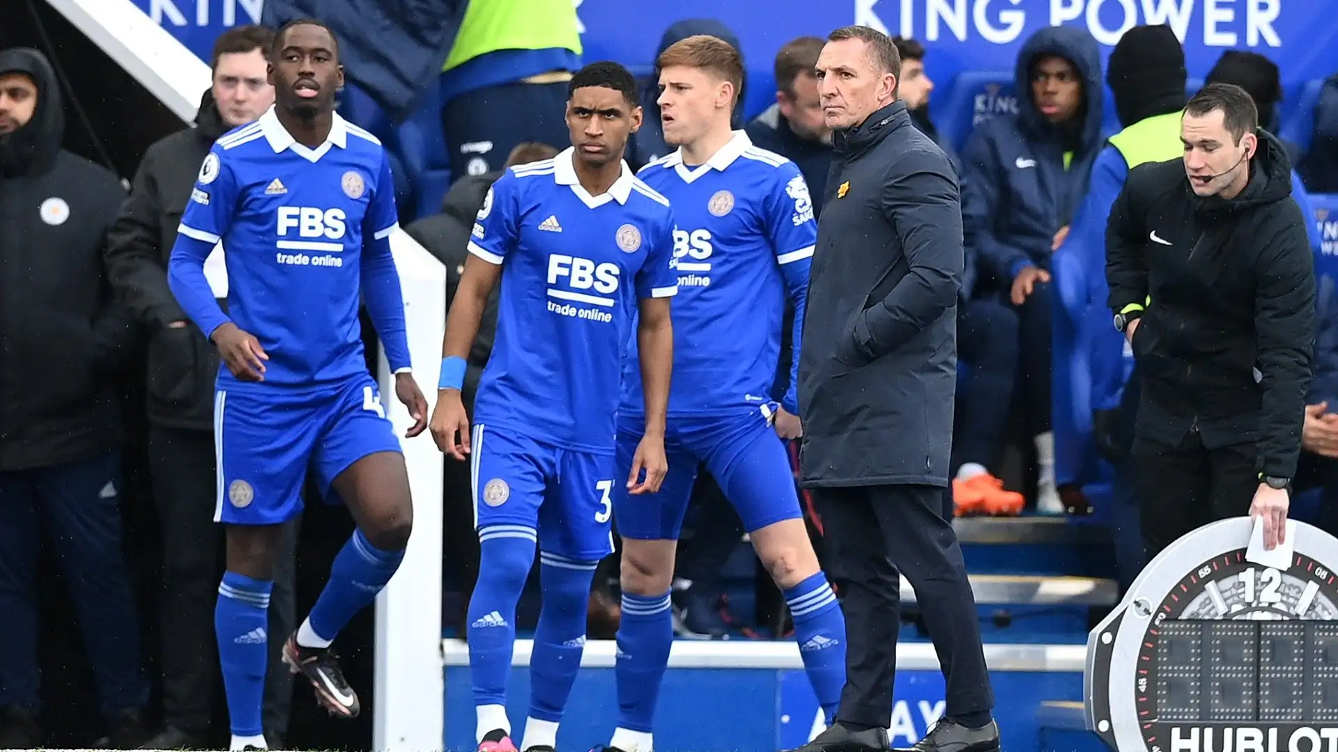 Il Leicester ha provato a raddrizzare la partita con i cambi ma non ci è riuscito