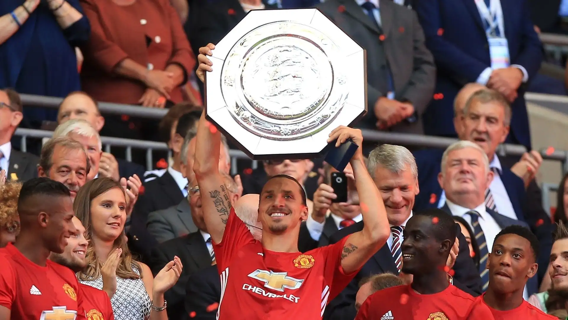 Community Shield: 1 (Manchester Utd: 2016)