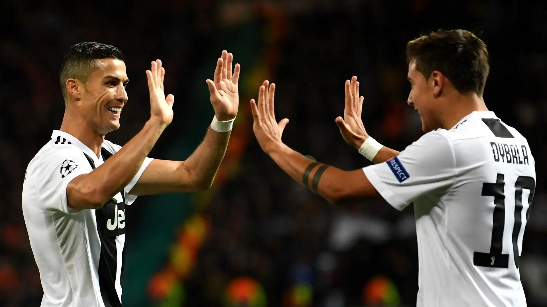 Paulo Dybala e Cristiano Ronaldo hanno giocato insieme nella Juventus