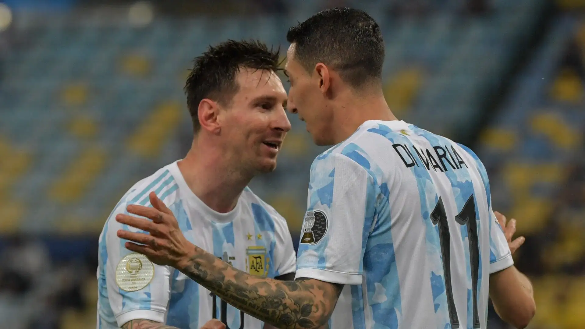 Ángel Di María e Lionel Messi hanno vinto insieme l'ultima Coppa del Mondo in Qatar a dicembre