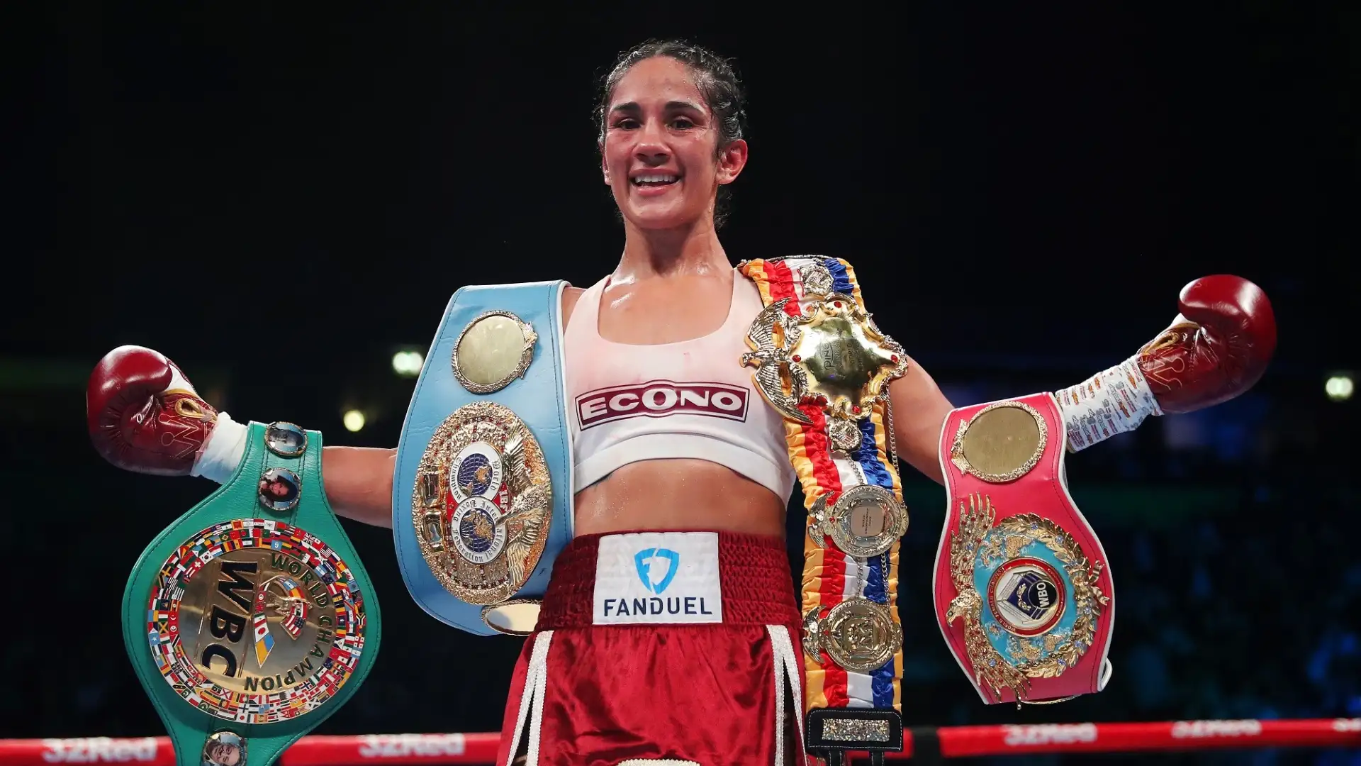 Amanda Serrano (Porto Rico): 9 titoli mondiali in 7 differenti classi di peso