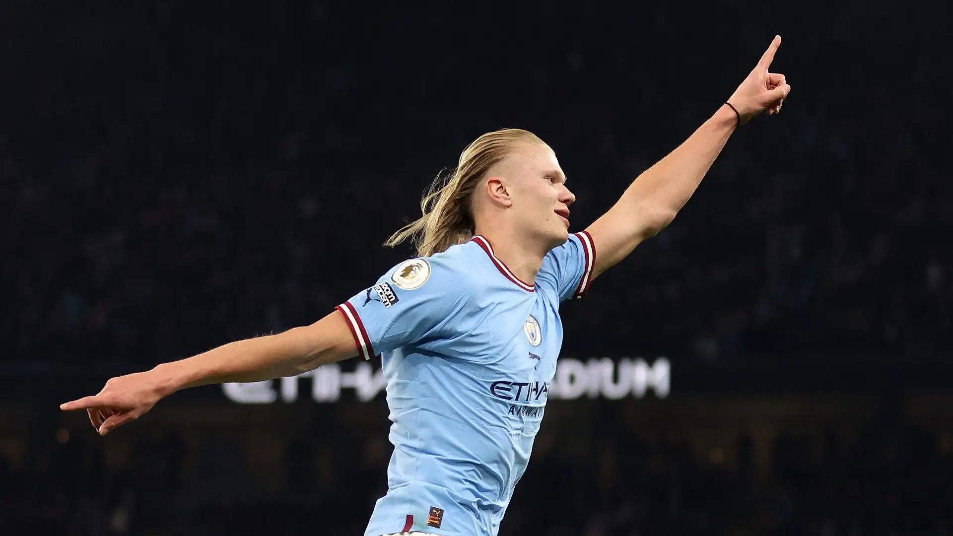 Anche contro i Gunners ha segnato Erling Haaland. L'attaccante norvegese ha fatto gol al minuto 95
