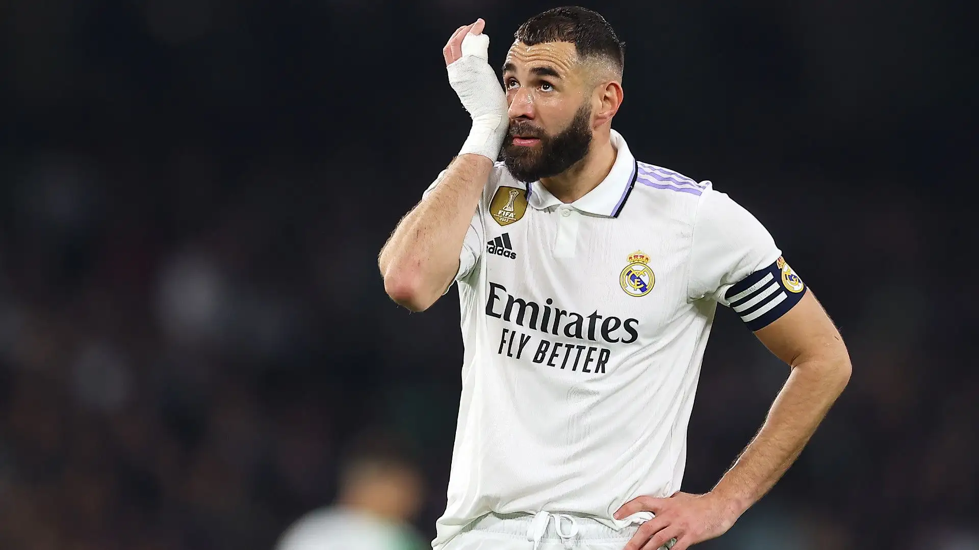 Karim Benzema da anni è al Real Madrid e ha anche vinto il Pallone d'oro
