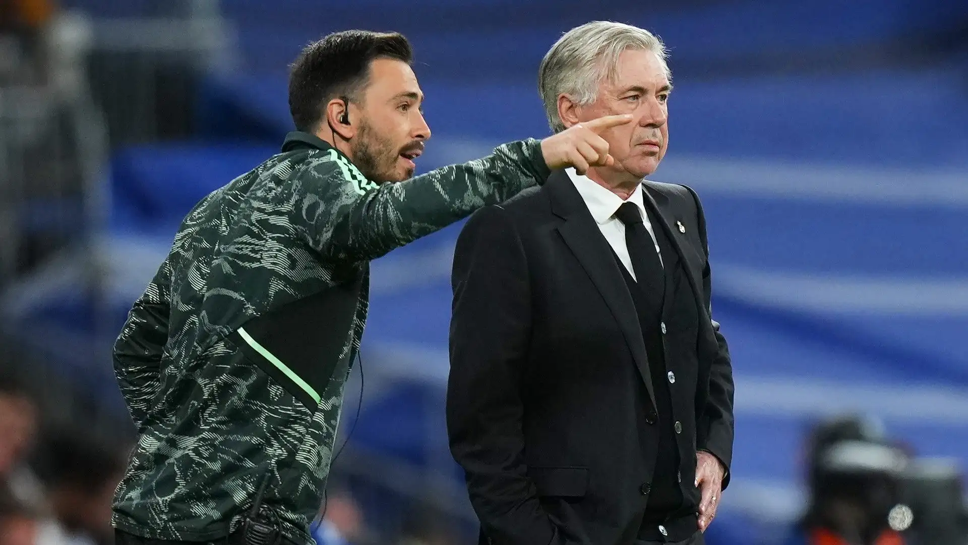Da anni Carlo Ancelotti collabora con suo figlio, Davide