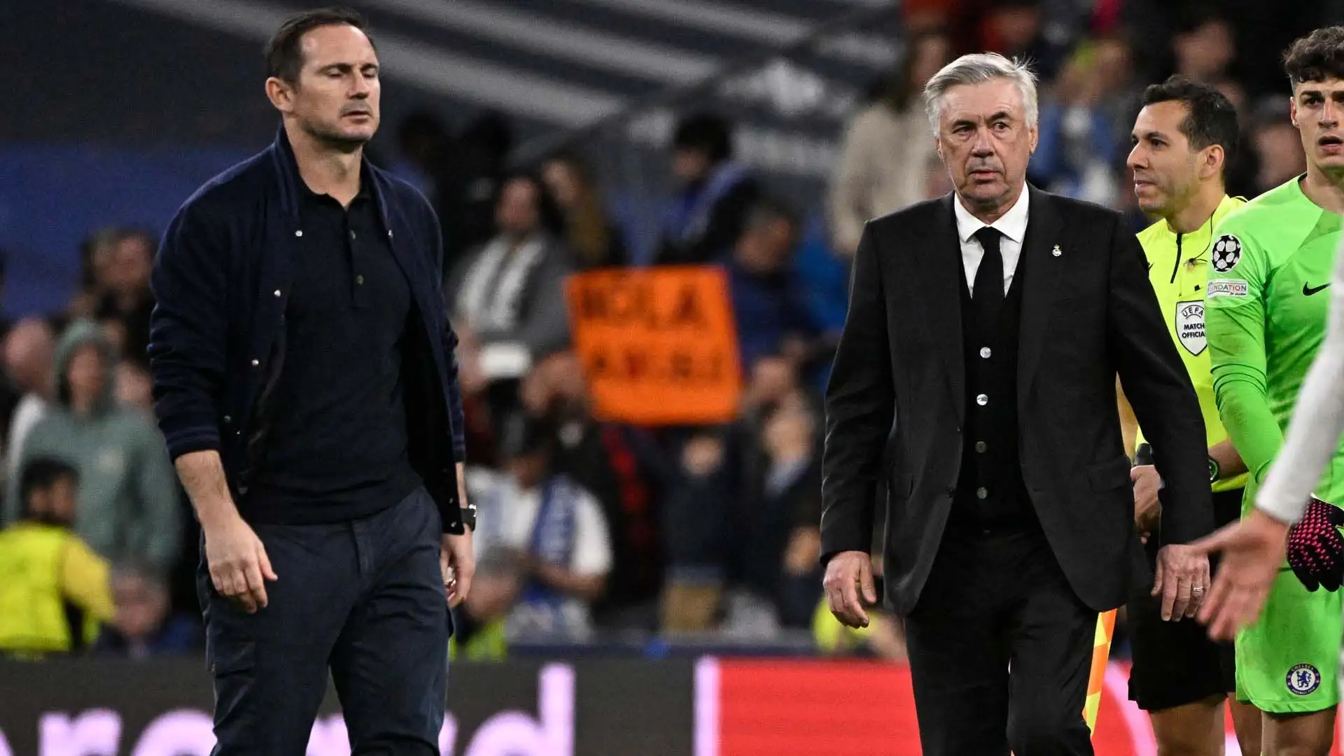 Ancelotti ha ritrovato Lampard, che ha allenato al Chelsea dal 2009 al 2011