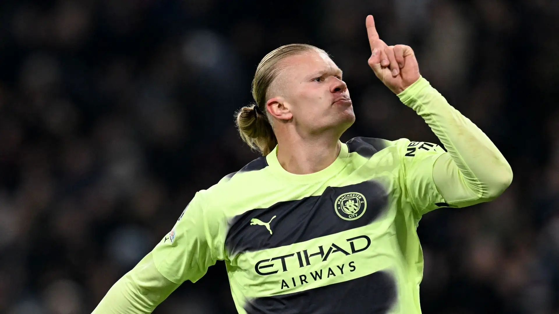 Haaland ha segnato nella sfida di Champions League contro il Bayern Monaco
