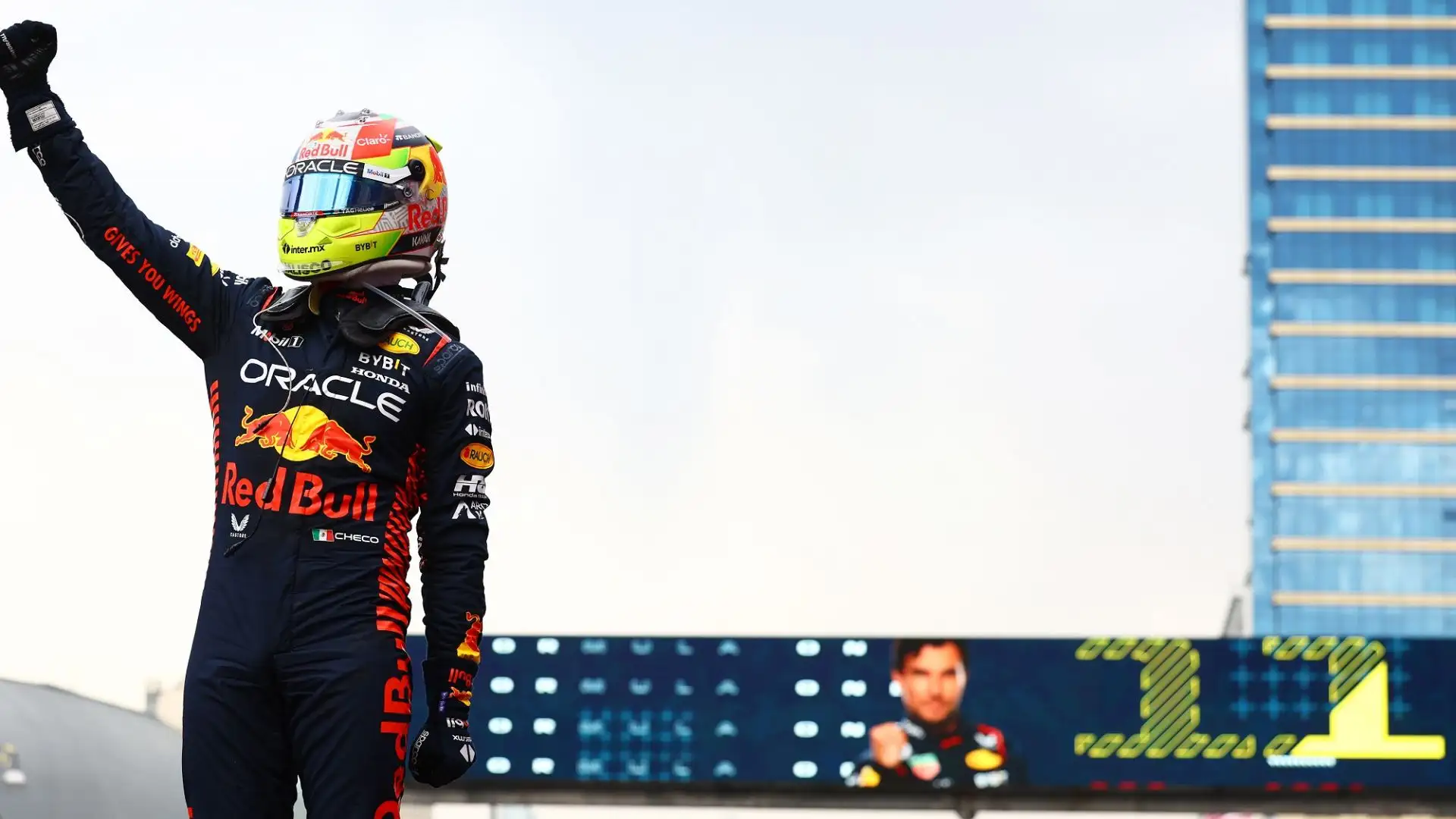 Il pilota messicano della Red Bull ha ottenuto il suo secondo successo stagionale