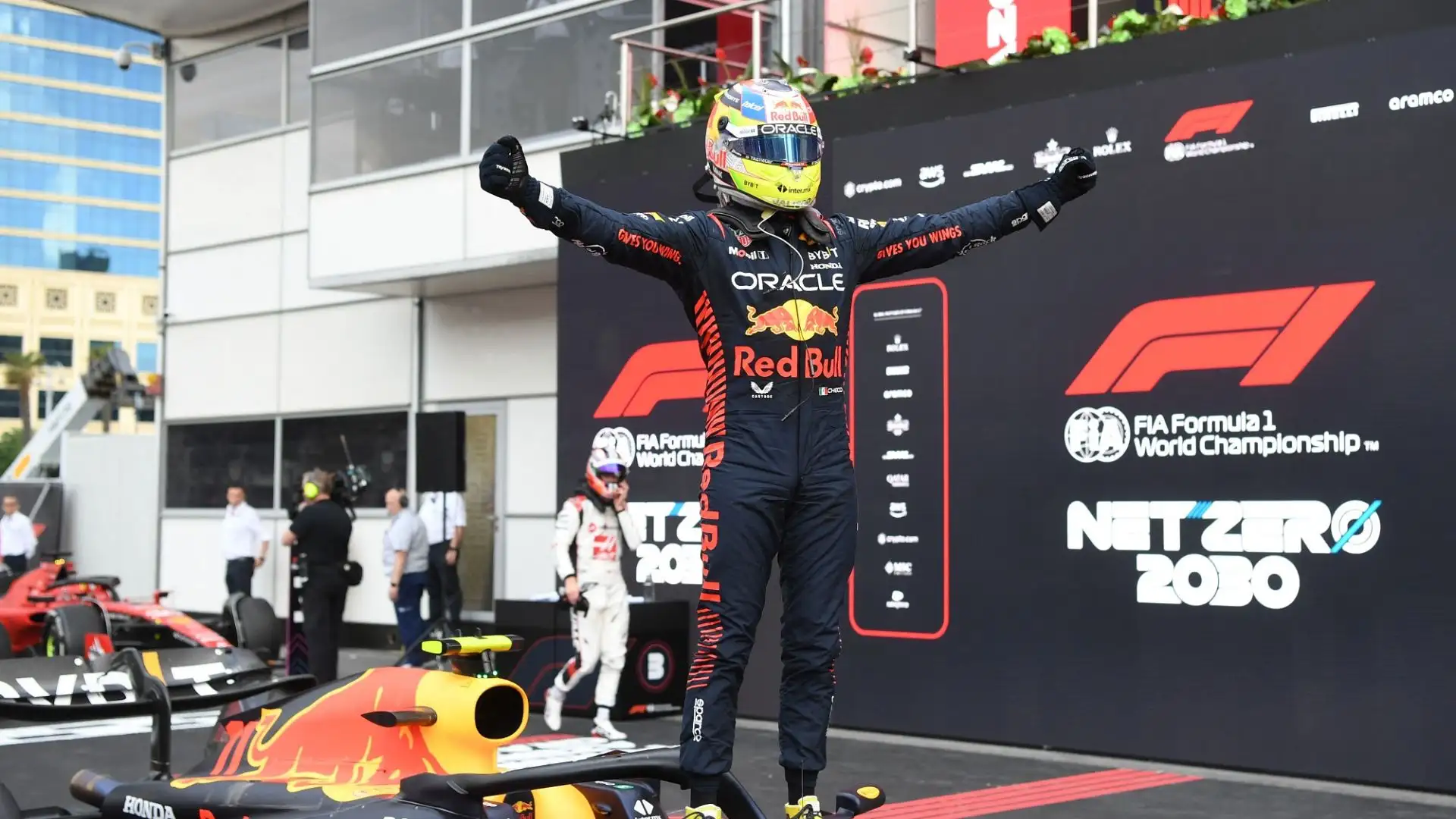 Perez è riuscito a battere per la seconda volta il compagno di squadra Verstappen