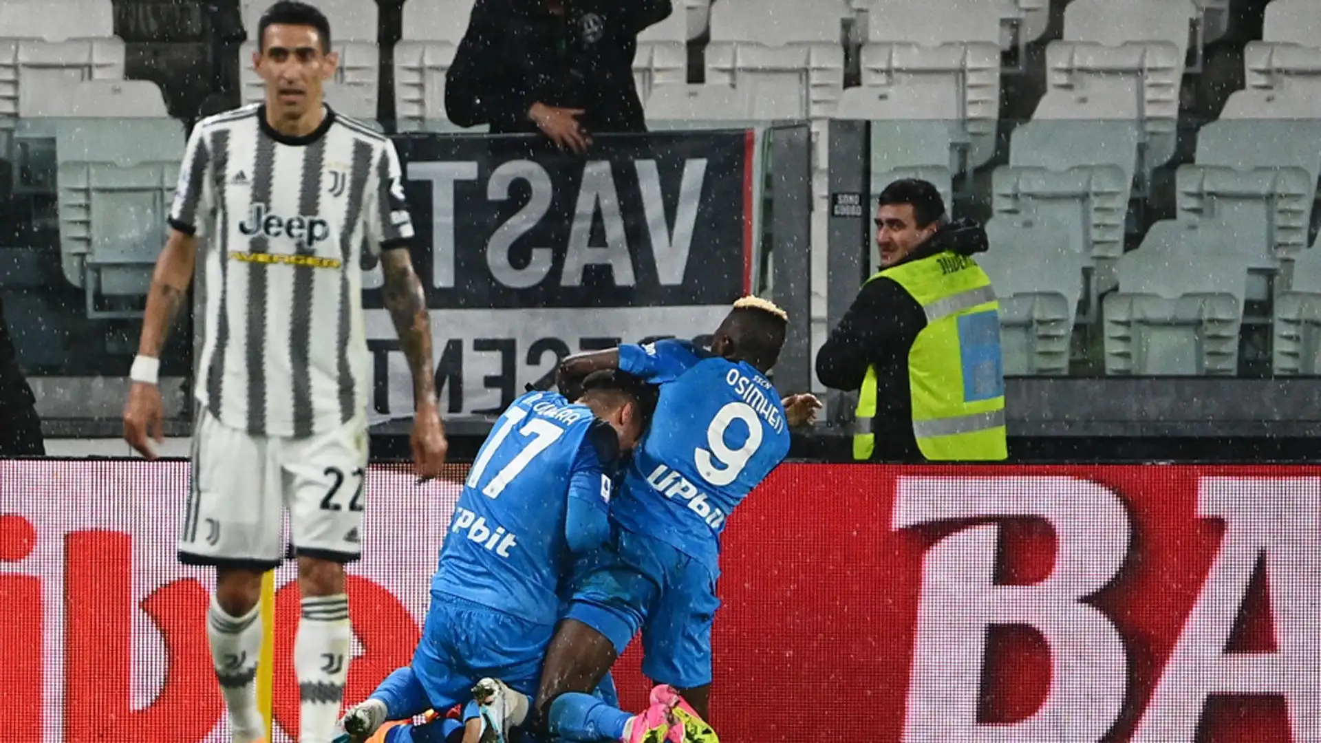 Per i bianconeri si è trattata della terza sconfitta di fila in campionato