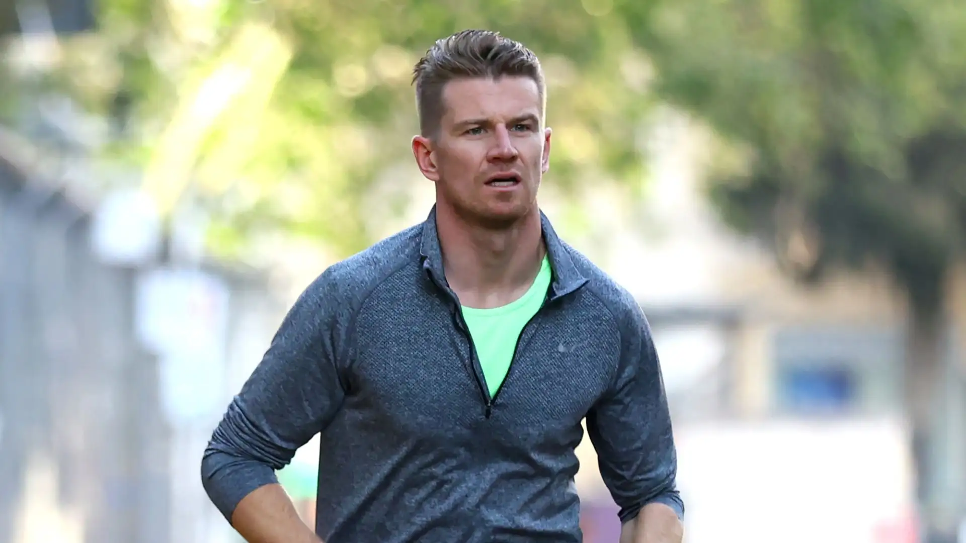 Nico Hulkenberg ha percorso la pista di corsa
