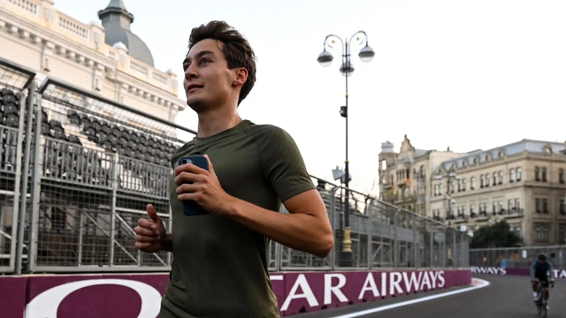 George Russell ha preferito l'opzione 'runner'