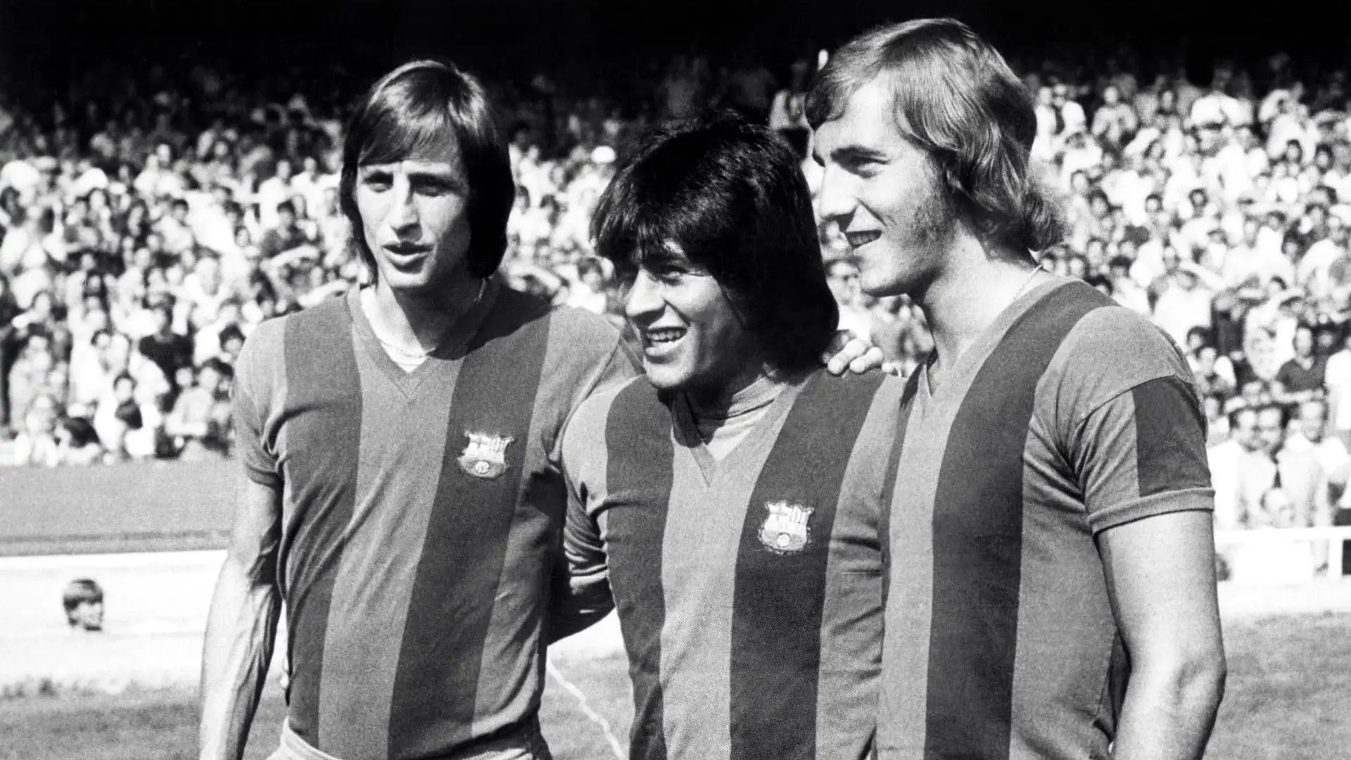 Johan Cruijff (a sinistra) (dal 1973 al 1978)
