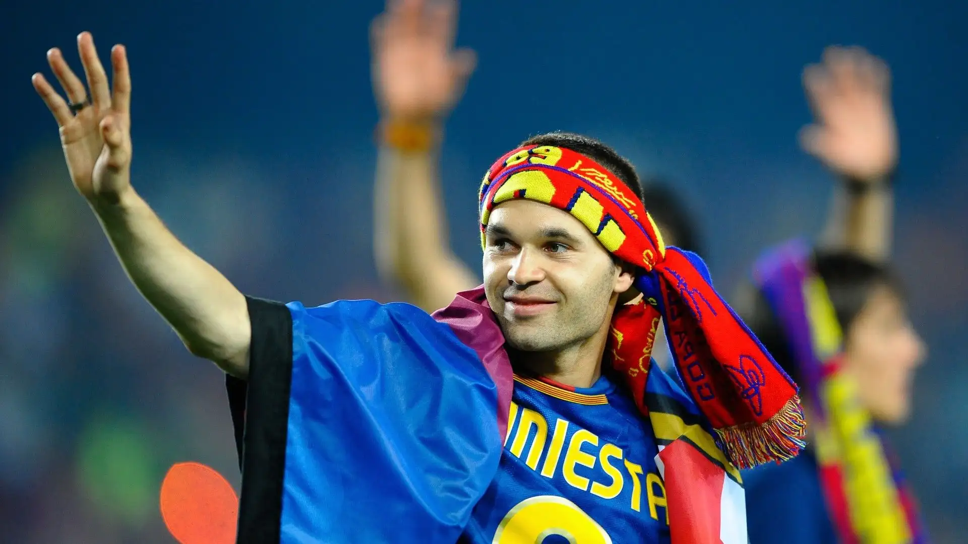 Andrés Iniesta (UEFA Champions League: 4 Barcellona: 2005-2006, 2008-2009, 2010-2011, 2014-2015)
