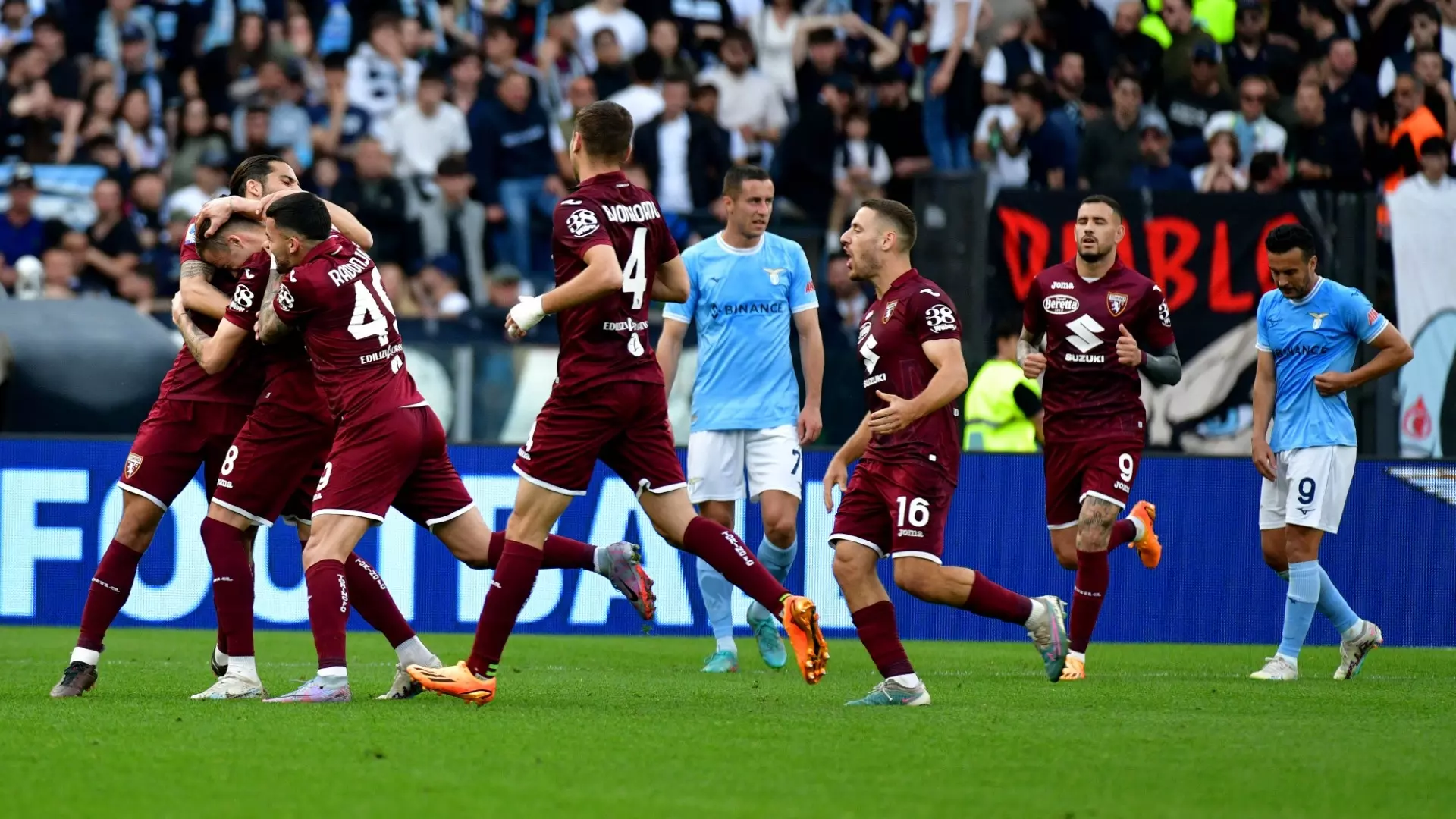 Il Torino sgambetta la Lazio: il secondo posto torna in bilico
