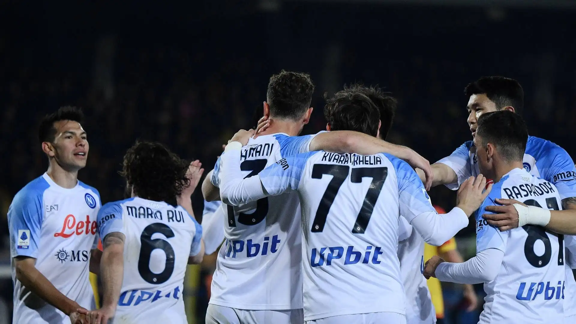 Il Napoli è tornato così alla vittoria, salendo a quota 74 punti in classifica