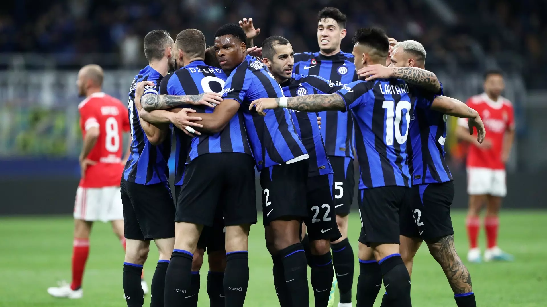 Inter, con il Benfica basta il 3-3: sarà semifinale con il Milan
