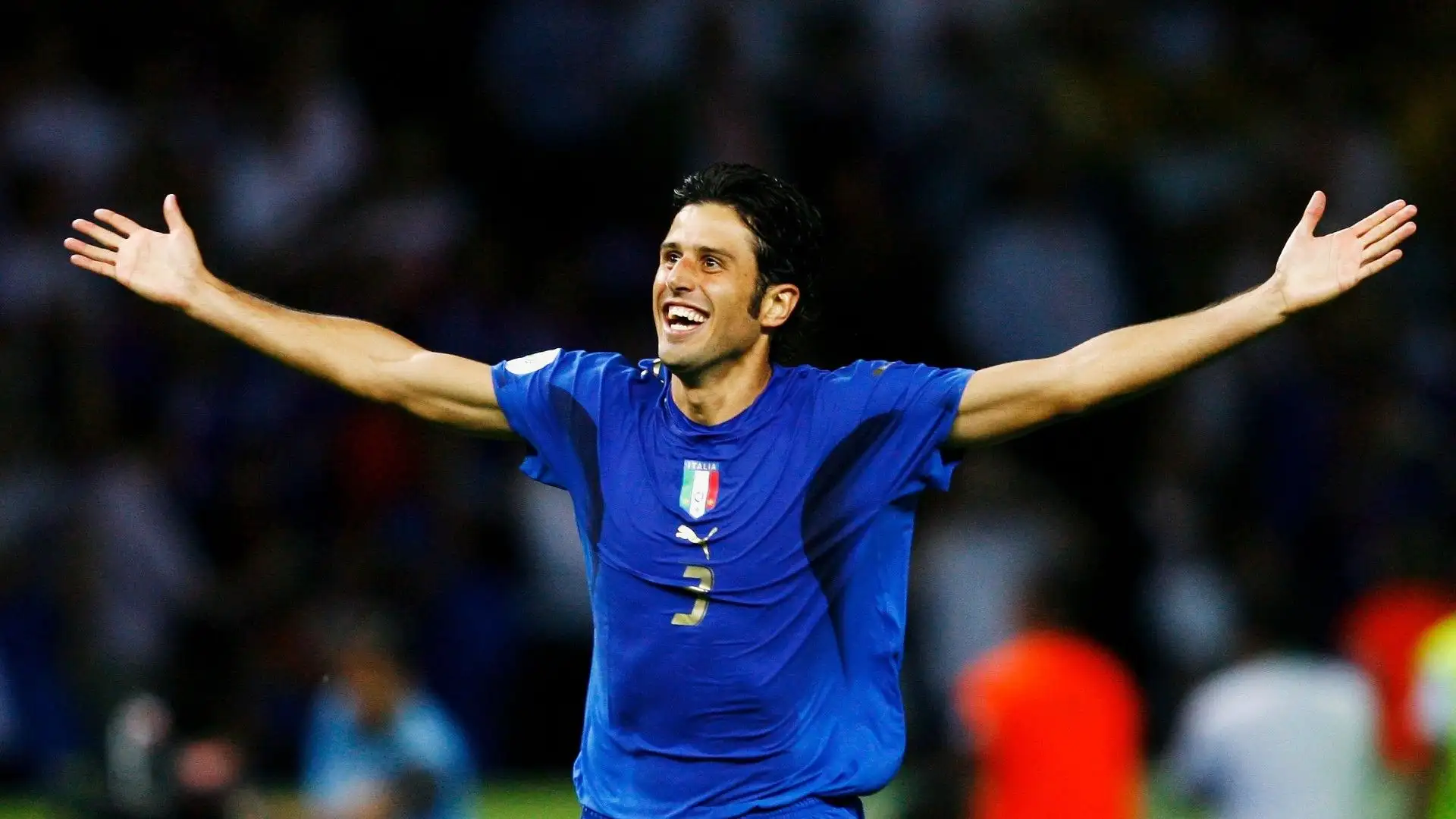 Fabio Grosso: autore del rigore decisivo che ha regalato all'Italia la Coppa del Mondo, oggi allena il Frosinone in Serie B