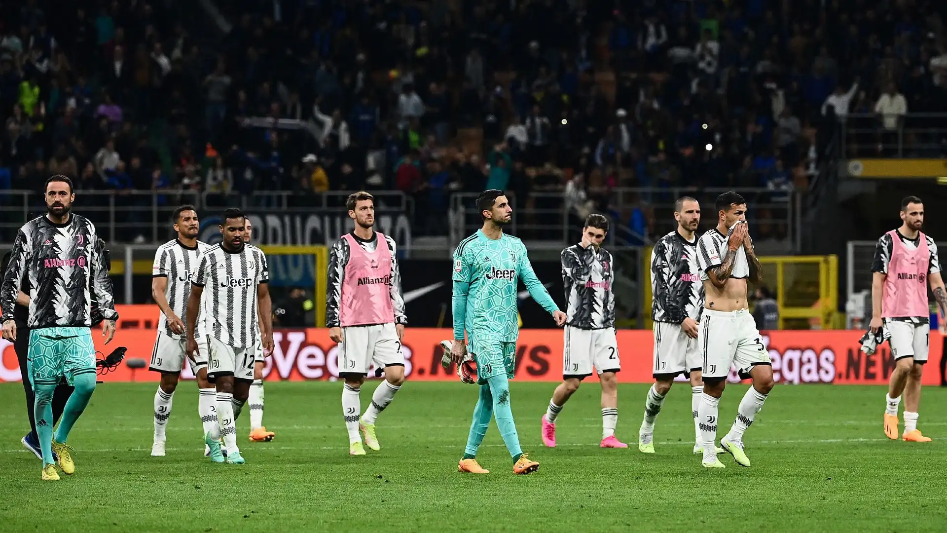 Pinsoglio non manca mai ai saluti finali