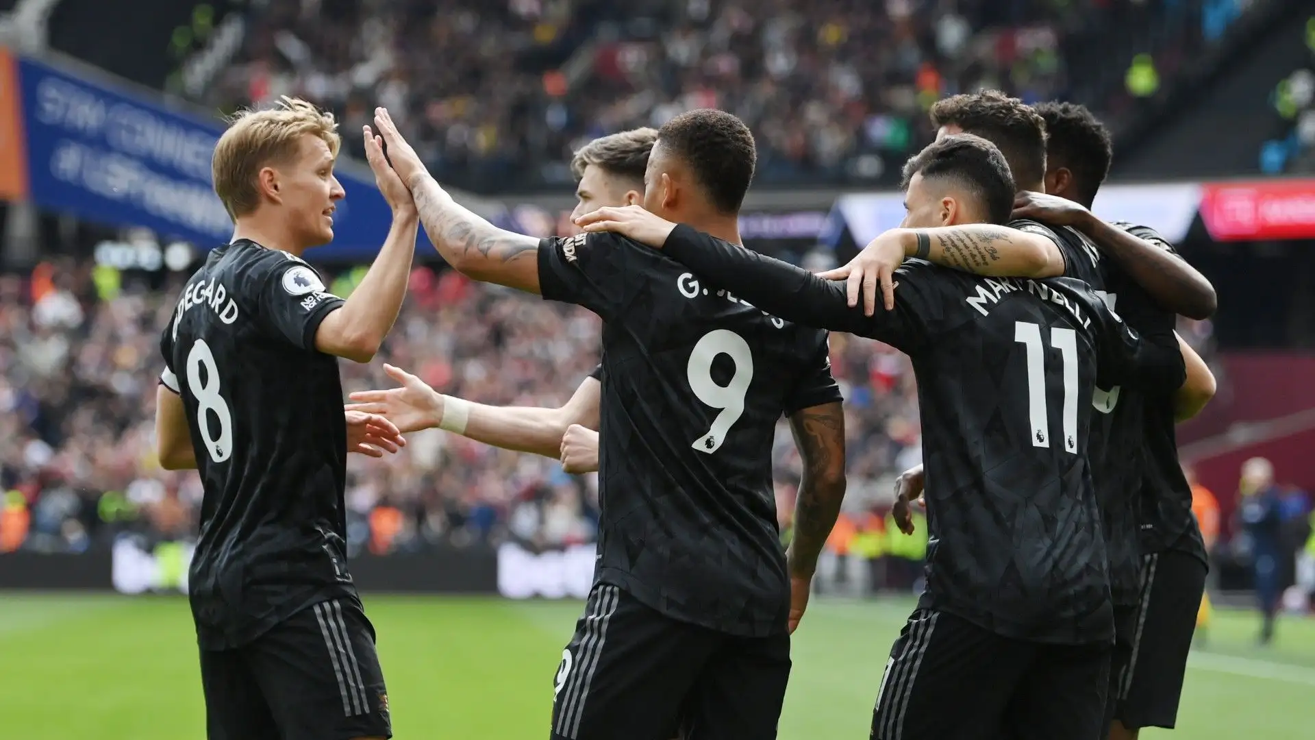 Odegaard ha segnato il gol dell'iniziale vantaggio al minuto 10
