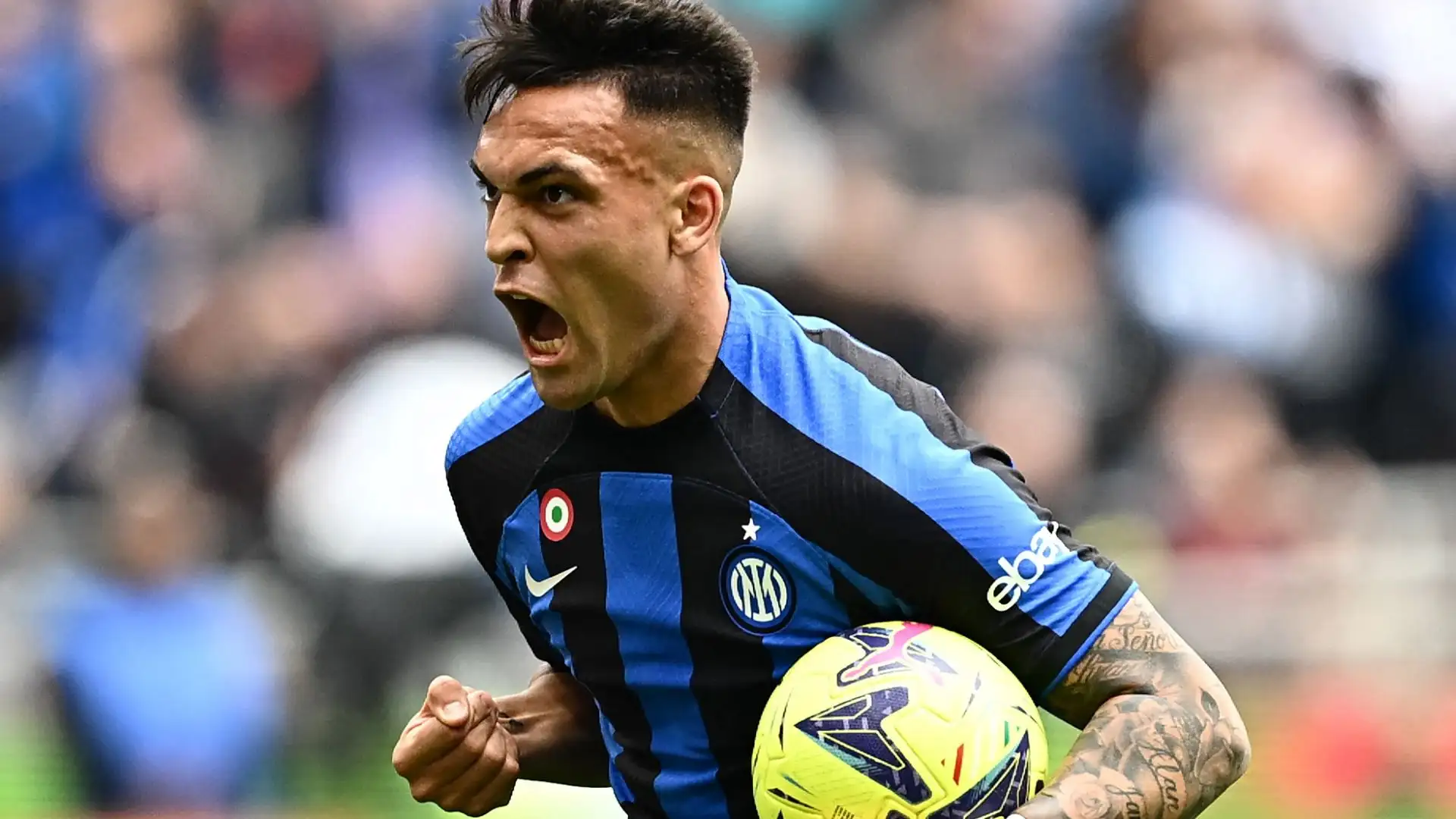 Dopo il gol del 2-1 di Gosens, Lautaro Martinez ha poi segnato la rete che ha chiuso la partita al 91'
