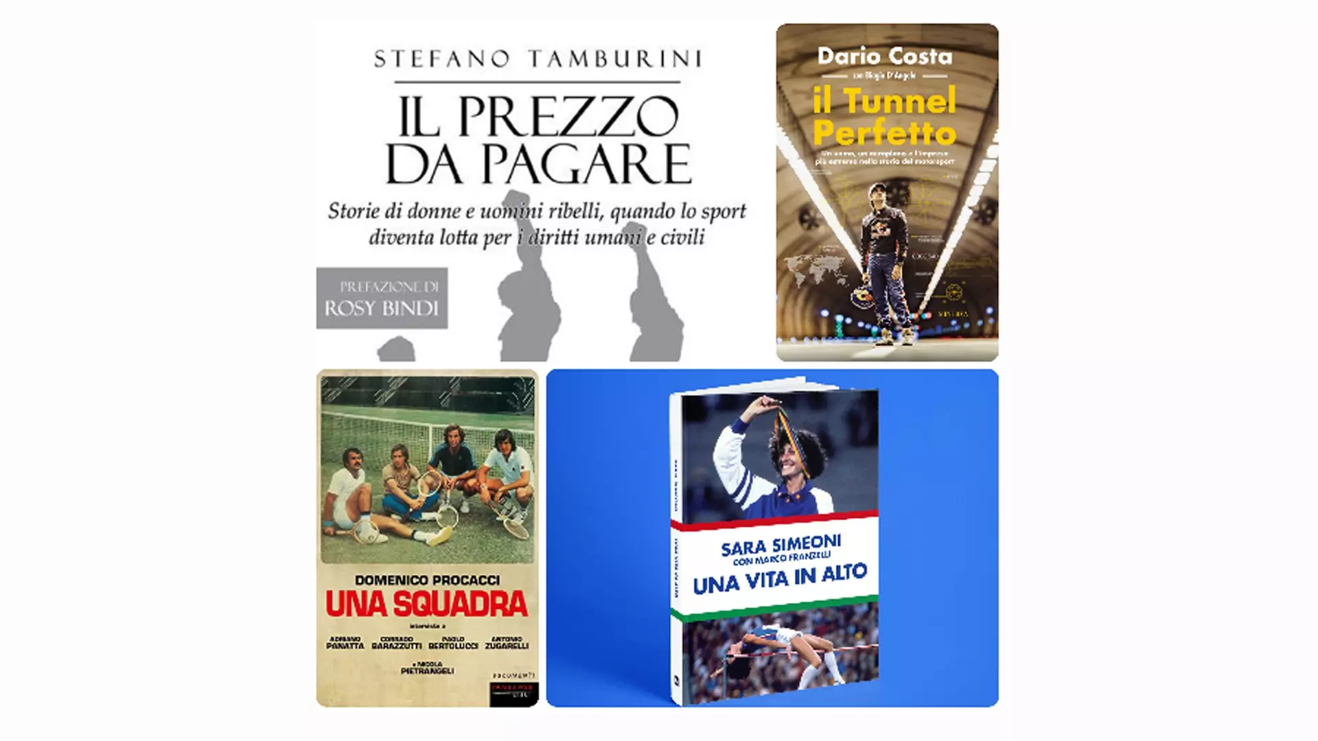 Premio Bancarella Sport 2023, grande qualità per i venti libri semifinalisti