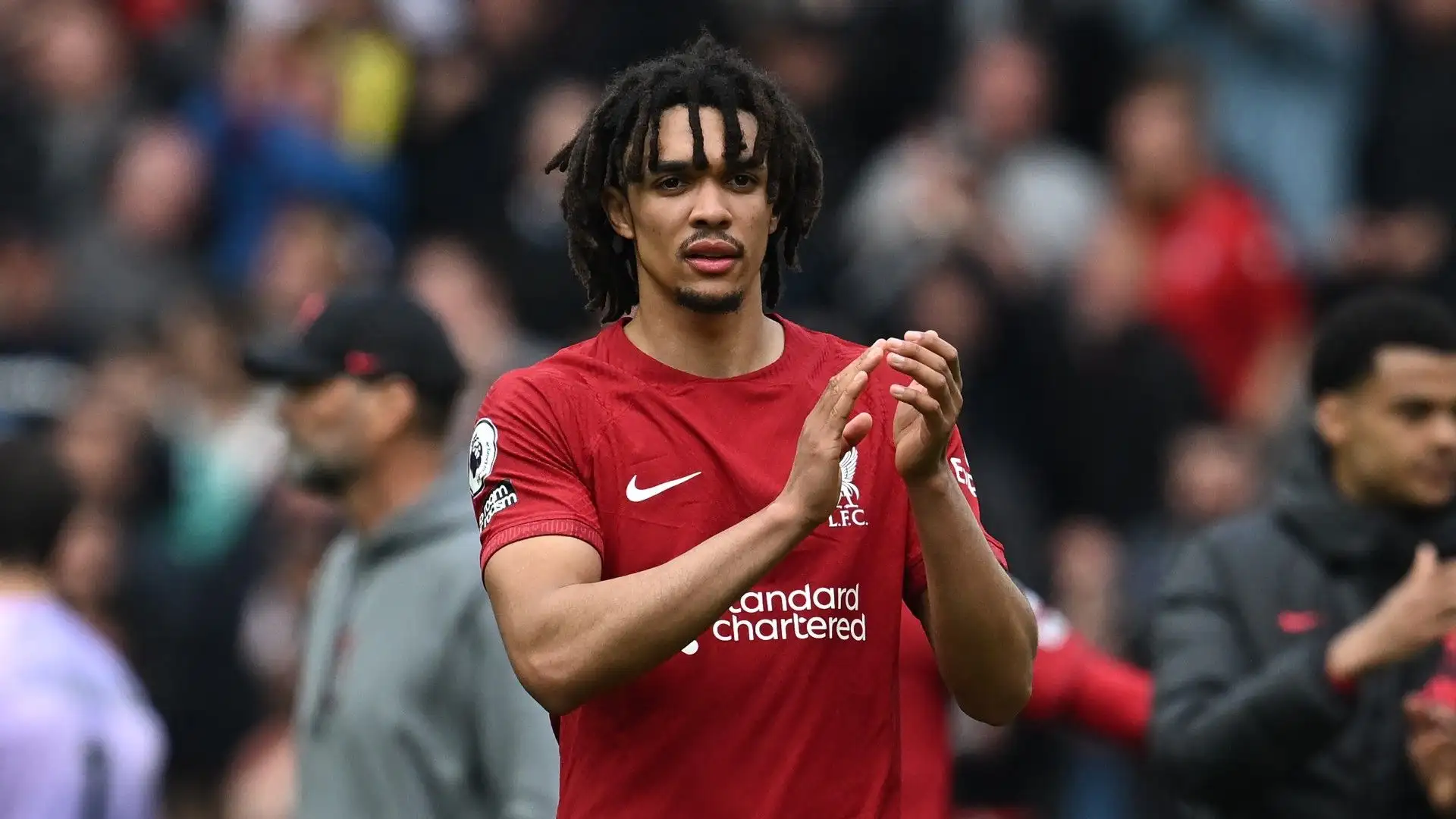 Trent Alexander-Arnold gioca nel Liverpool dal 2016