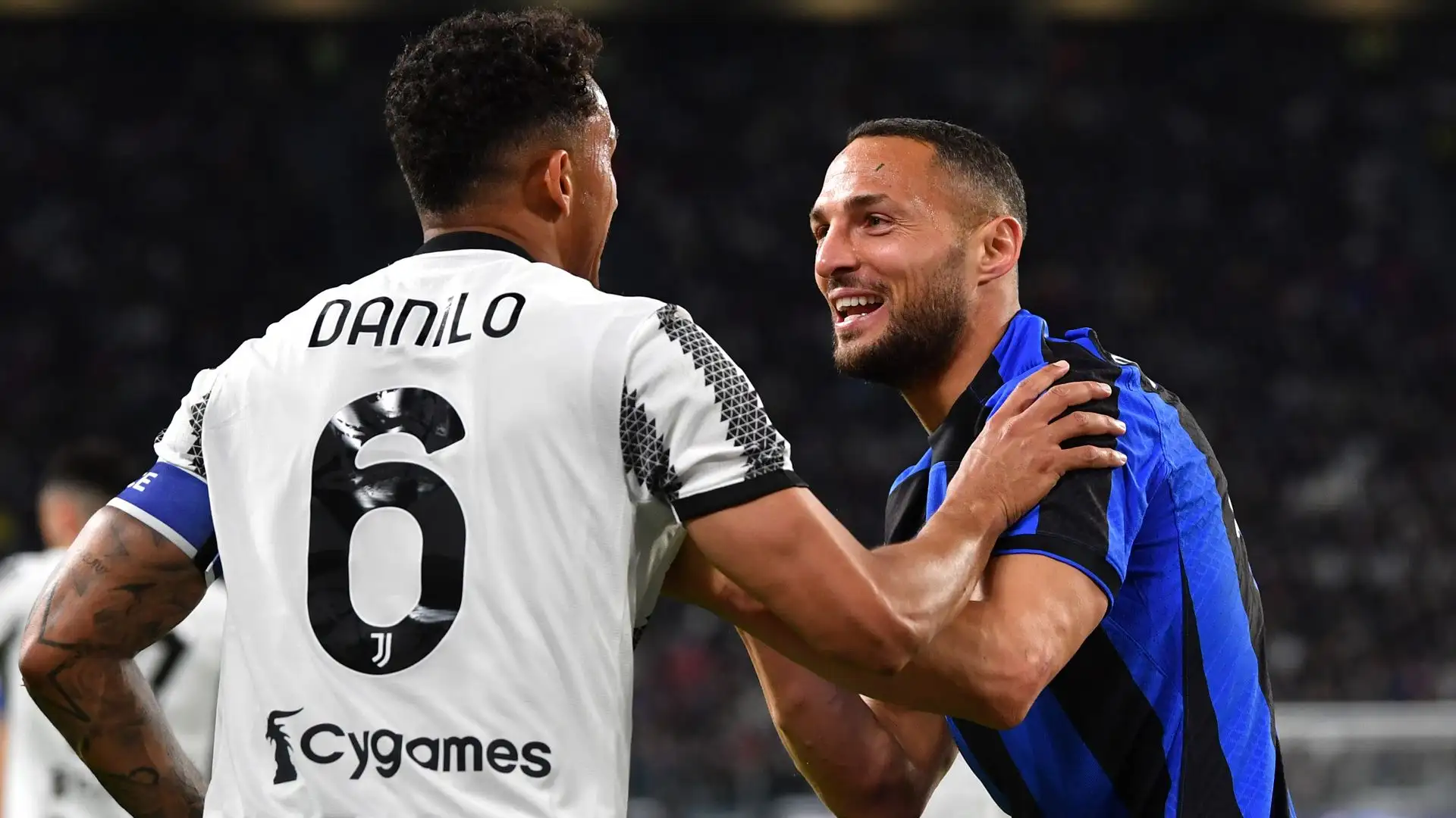 Uno dei rari momenti sereni del match 
