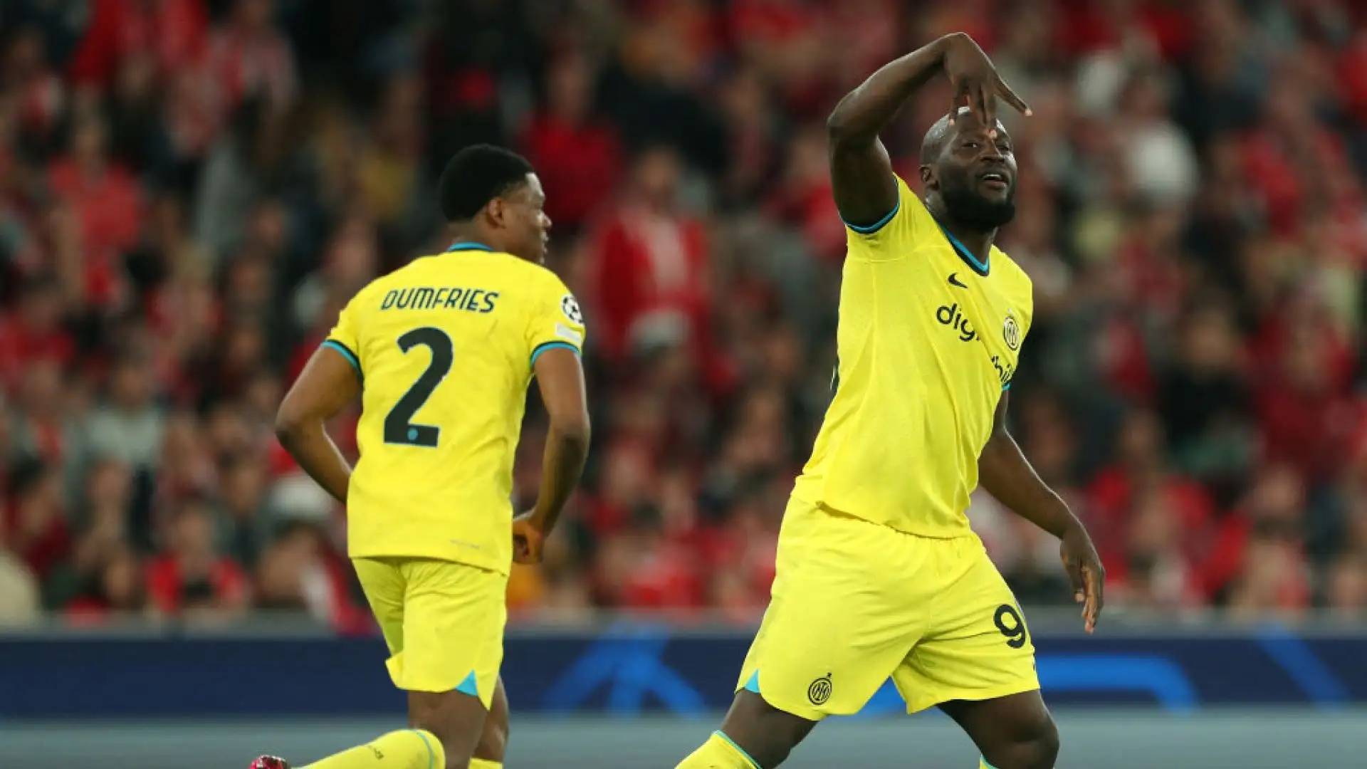 Lukaku, subentrato, ha piazzato una seria ipoteca sul passaggio del turno.